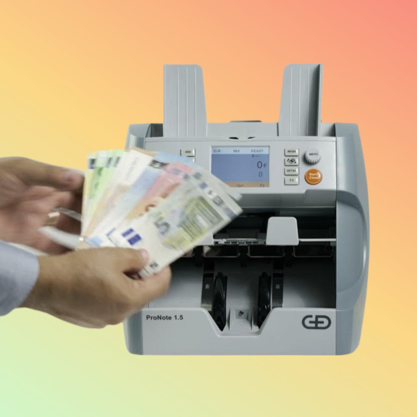 Advanced banknote counter with image recognition