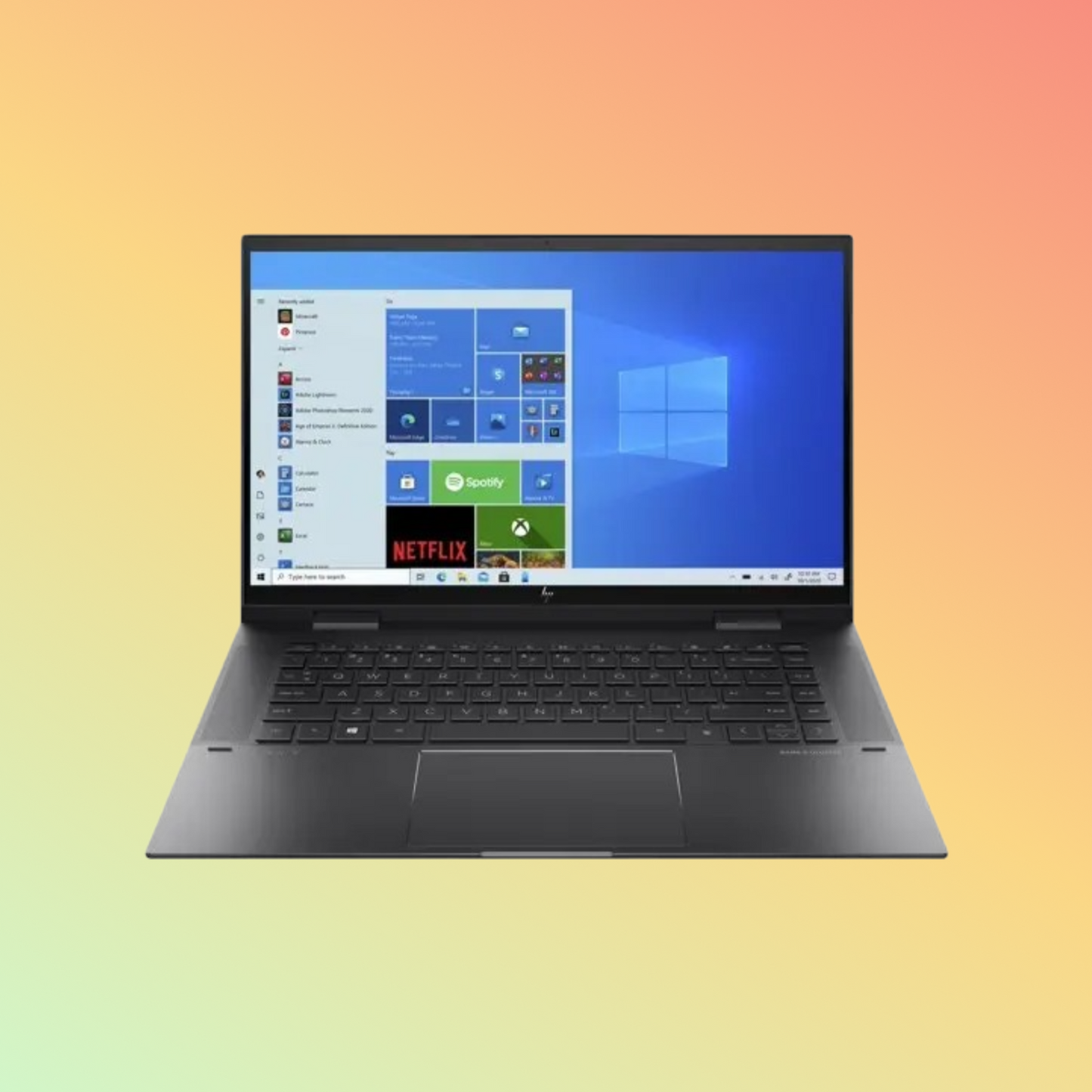 لابتوب إتش بي إنفي 15T-ED000 - معالج i7-10510U من الجيل العاشر، سعة 16 جيجابايت، قرص SSD سعة 1 تيرابايت، بطاقة رسومات إنفيديا جي فورس MX330 سعة 4 جيجابايت، شاشة 15.6 بوصة FHD تعمل باللمس X360