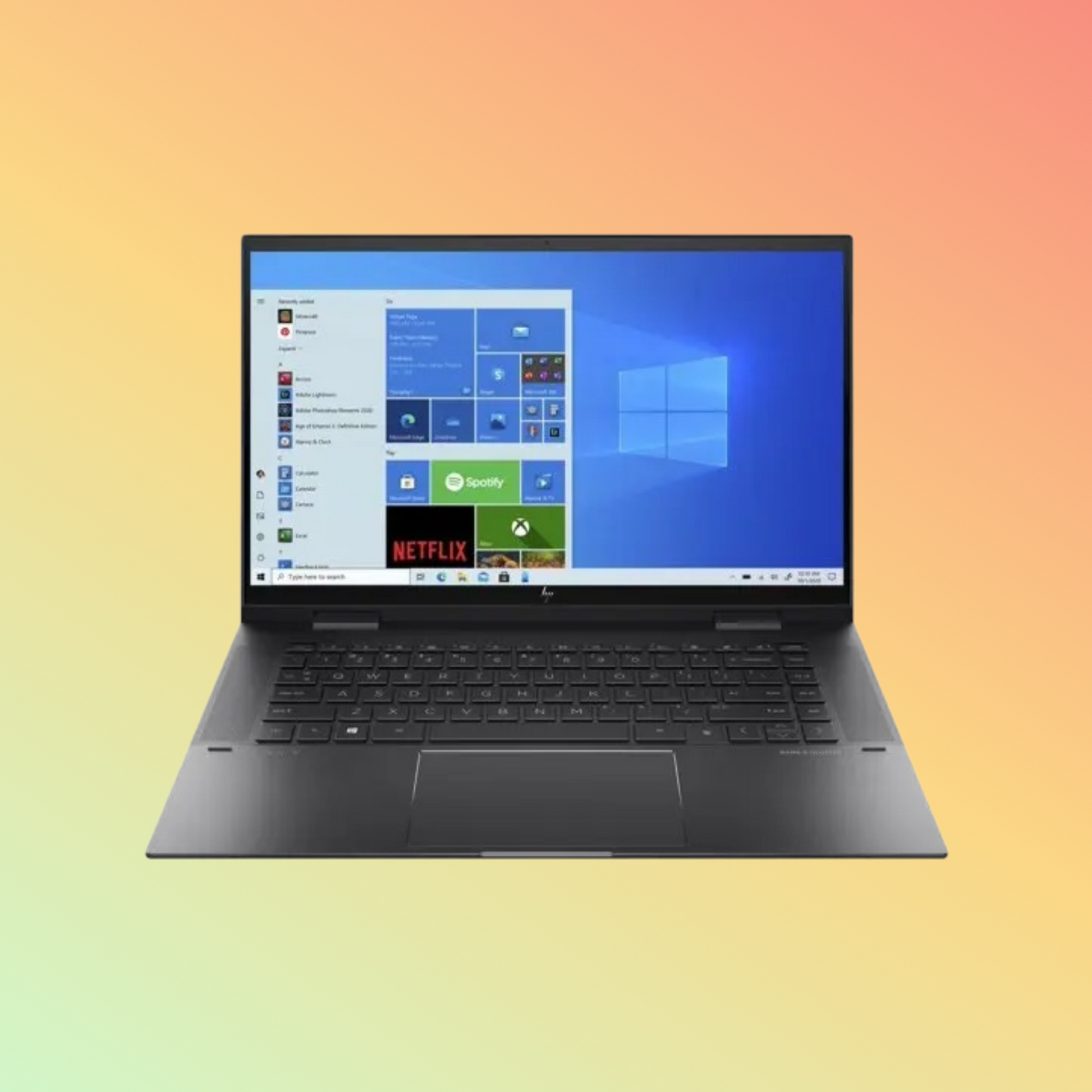 لابتوب إتش بي إنفي 15T-ED000 - معالج i7-10510U من الجيل العاشر، سعة 16 جيجابايت، قرص SSD سعة 1 تيرابايت، بطاقة رسومات إنفيديا جي فورس MX330 سعة 4 جيجابايت، شاشة 15.6 بوصة FHD تعمل باللمس X360