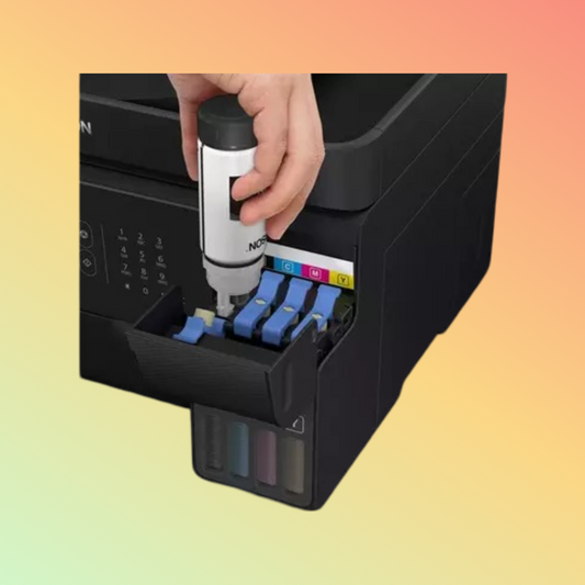 طابعة خزان الحبر المكتبية EPSON EcoTank L5590، عالية السرعة، A4