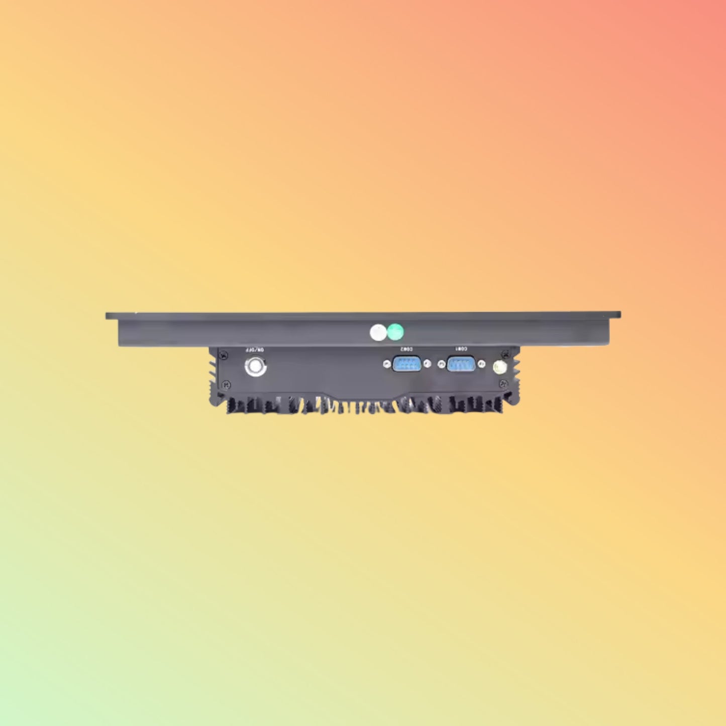 24V Fanless Embedded Industrial Panel PC 10 12 15 Inches Touchscreen USB RS232 Control Rooms Industrial Computer Accessories