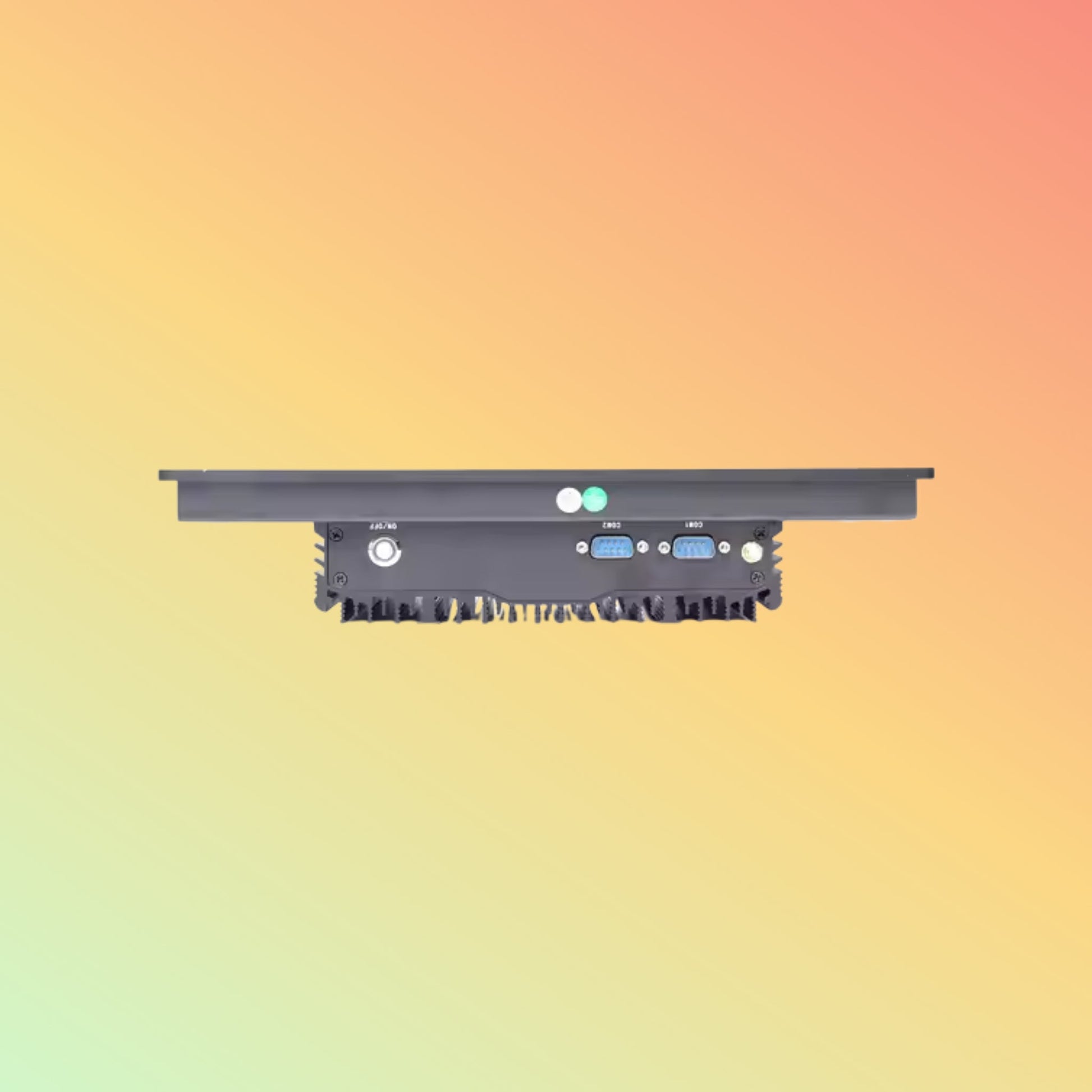 24V Fanless Embedded Industrial Panel PC 10 12 15 Inches Touchscreen USB RS232 Control Rooms Industrial Computer Accessories