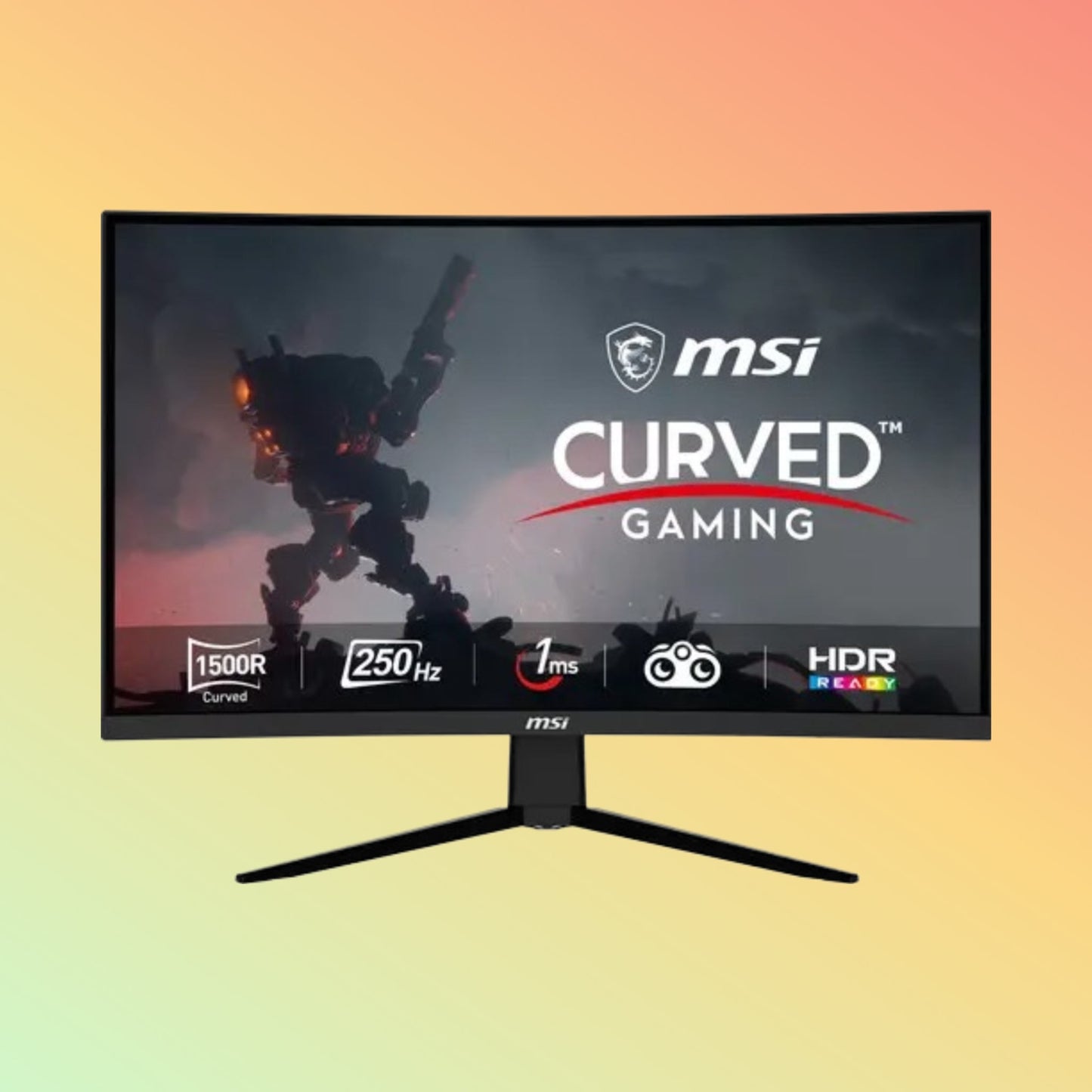شاشة ألعاب منحنية MSI G32C4X - 32 بوصة FHD (1920 × 1080)، VA، HDMI، DP، 300 شمعة، 250 هرتز