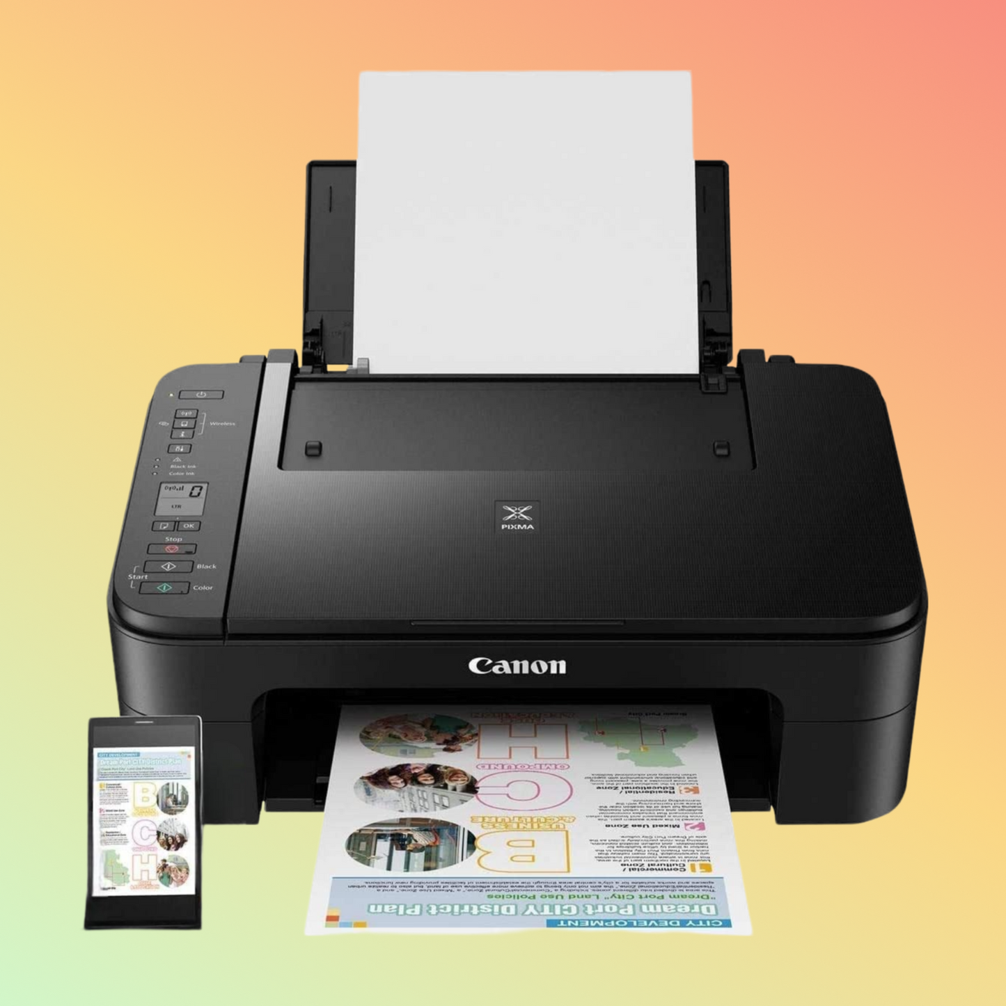 Canon TS3440 Inkjet Pixma Printer - Black