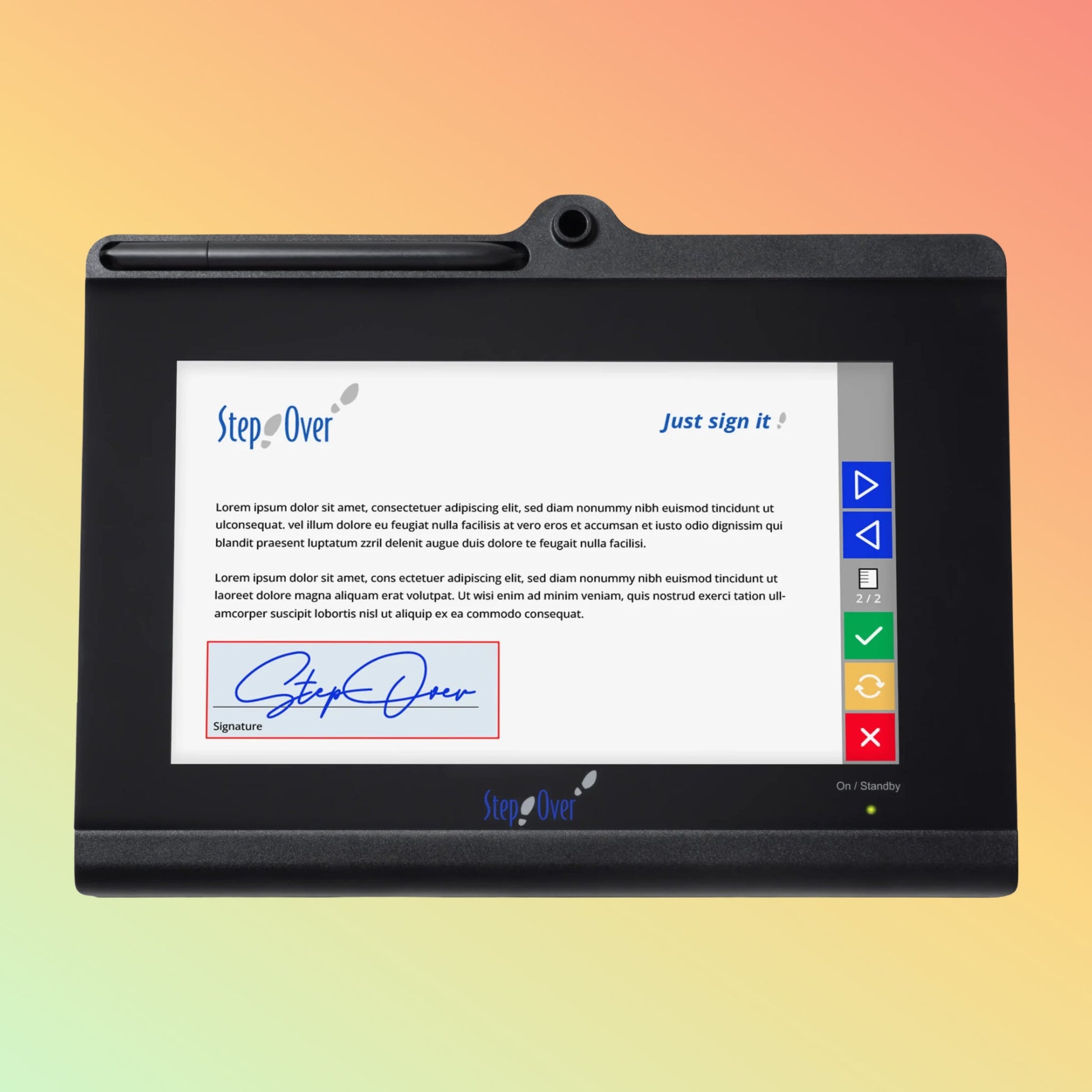 لوحة StepOver NG Signature مقاس 10 بوصات - مستقلة وعالية الأداء