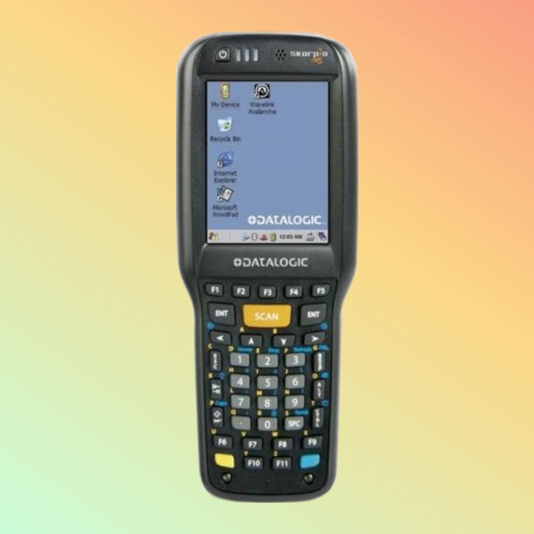 Datalogic Falcon X4 front view displaying rugged design and touchscreen
