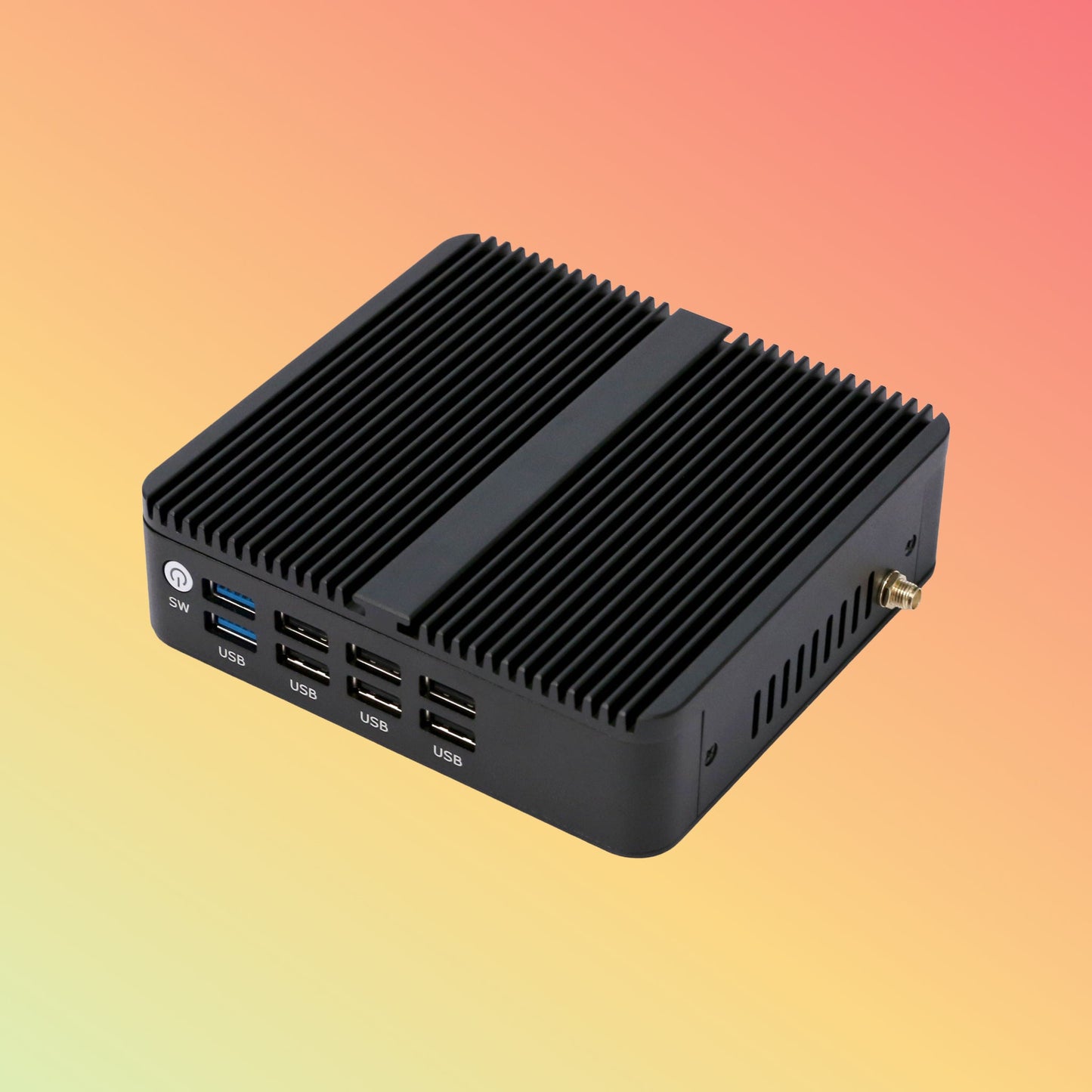 24V Mini PC Intel Alder Lake-N N95/N100/N200/N300 6usb 2com Hd-mi DP Mini Pc Manufacturers