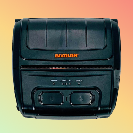 Bixolon SPP-R410 4" mobile printer front view with WiFi and USB ports.