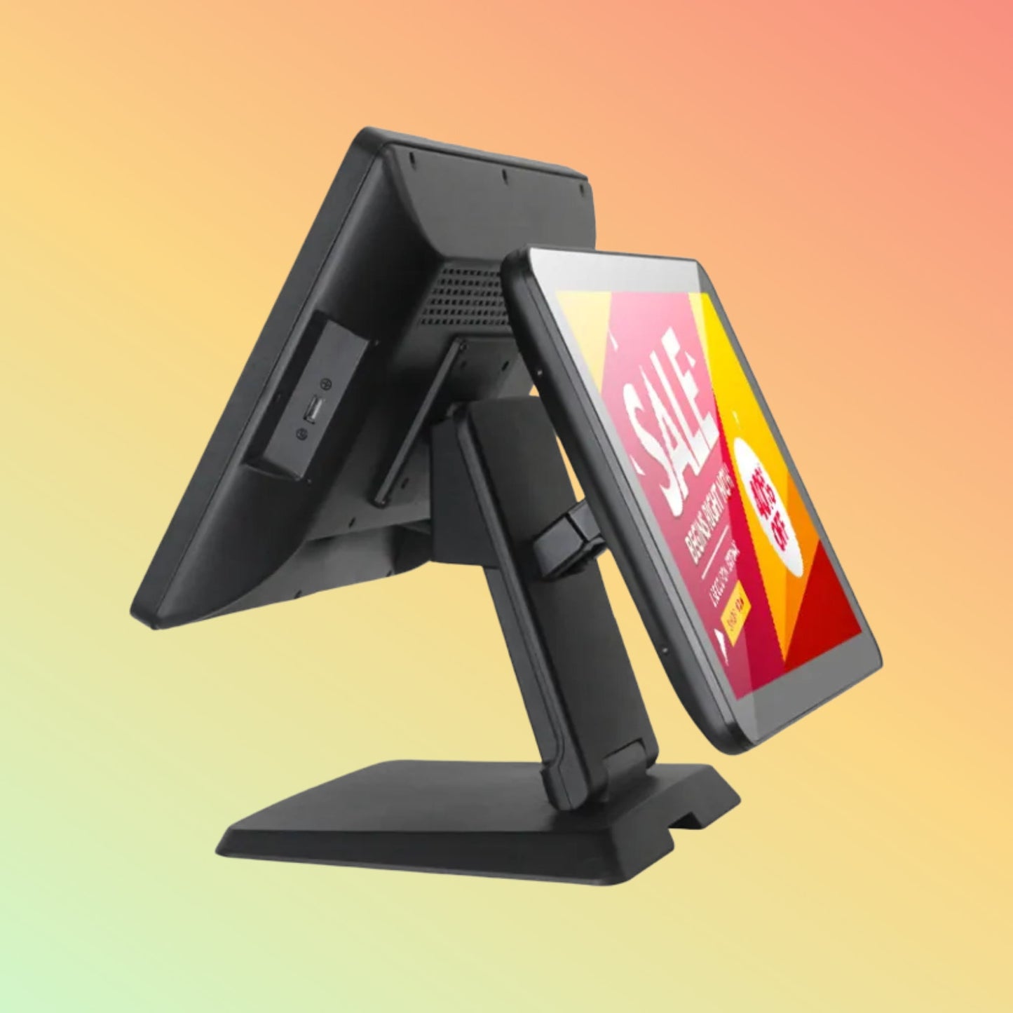 CARAVPOS Scale Android POS System w/ Printer for Restaurant & Hotel