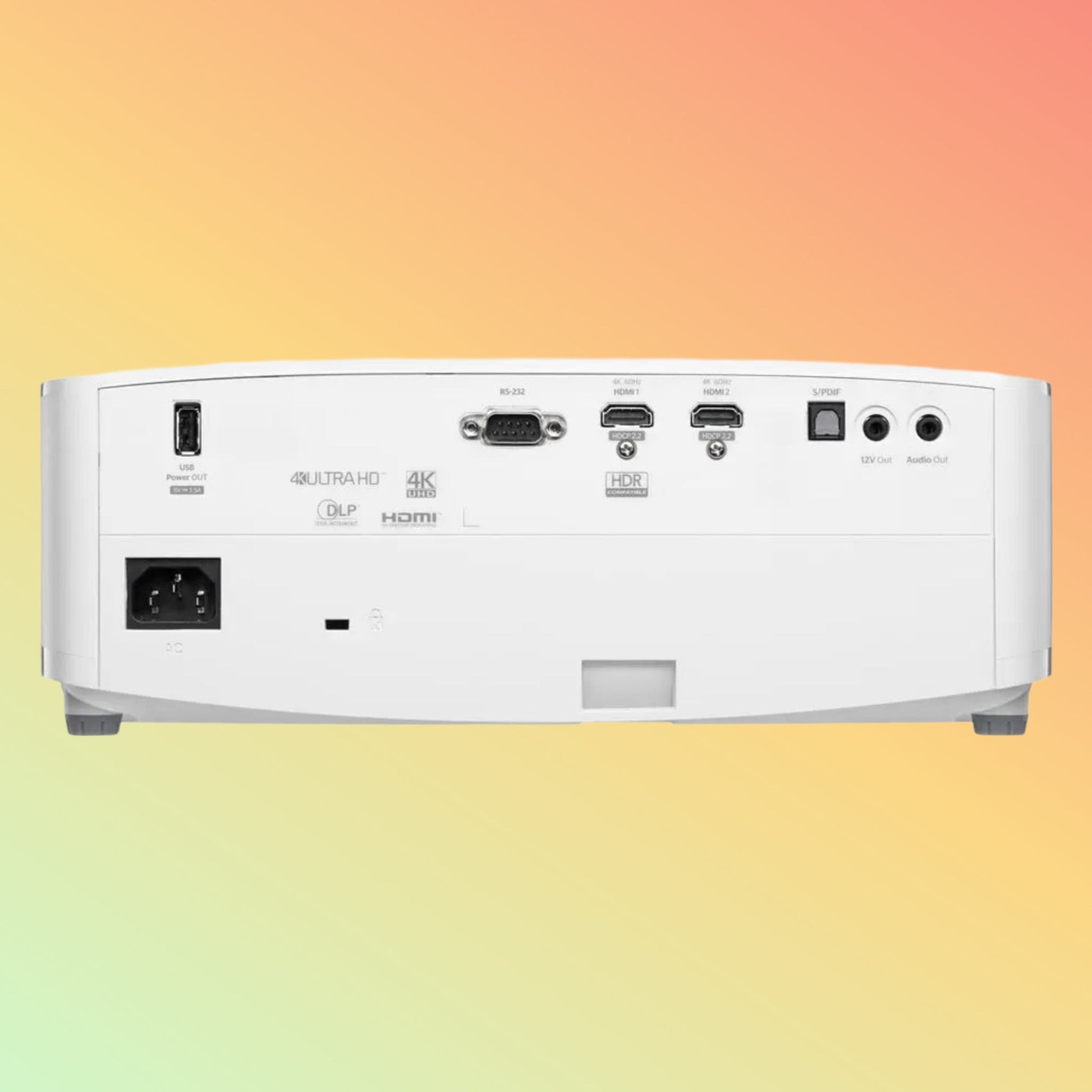 OPTOMA UHD38X प्रोजेक्टर - 4,000 लुमेन, DLP, UHD 3840x2160