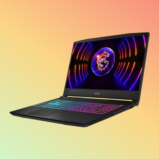 MSI KATANA 15 गेमिंग लैपटॉप - 13वीं पीढ़ी i7-13620H, 32GB, 1TB SSD, NVIDIA GeForce RTX 4070 8GB, 15.6" QHD