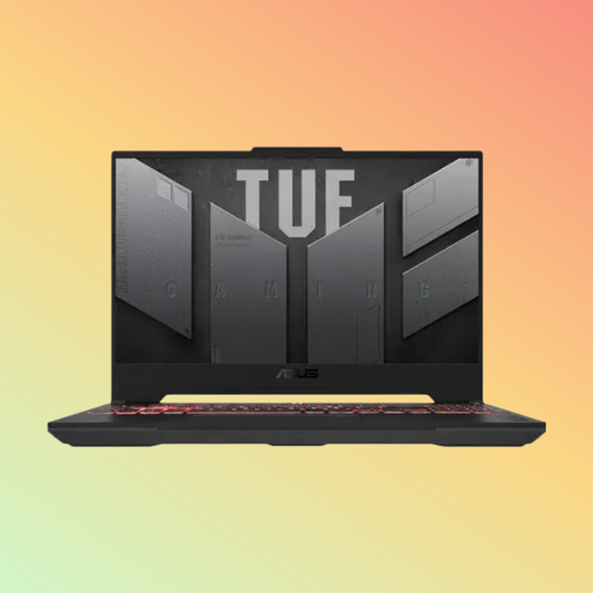 ASUS TUF A15 FA507NV गेमिंग लैपटॉप - AMD Ryzen 7-7735HS, 16GB, 512GB SSD, NVIDIA GeForce RTX 4060 8GB, 15.6" FHD
