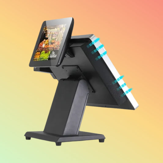 CARAVPOS 15" Touch POS Cash Register Machine for Retail & Restaurant