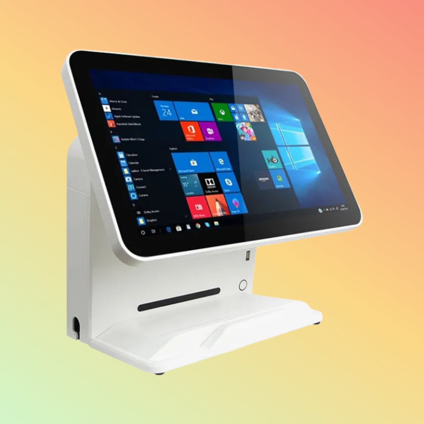 NEOPOS® 15" Single Screen Touch POS System for Supermarket Billing | NEOTECH® UAE