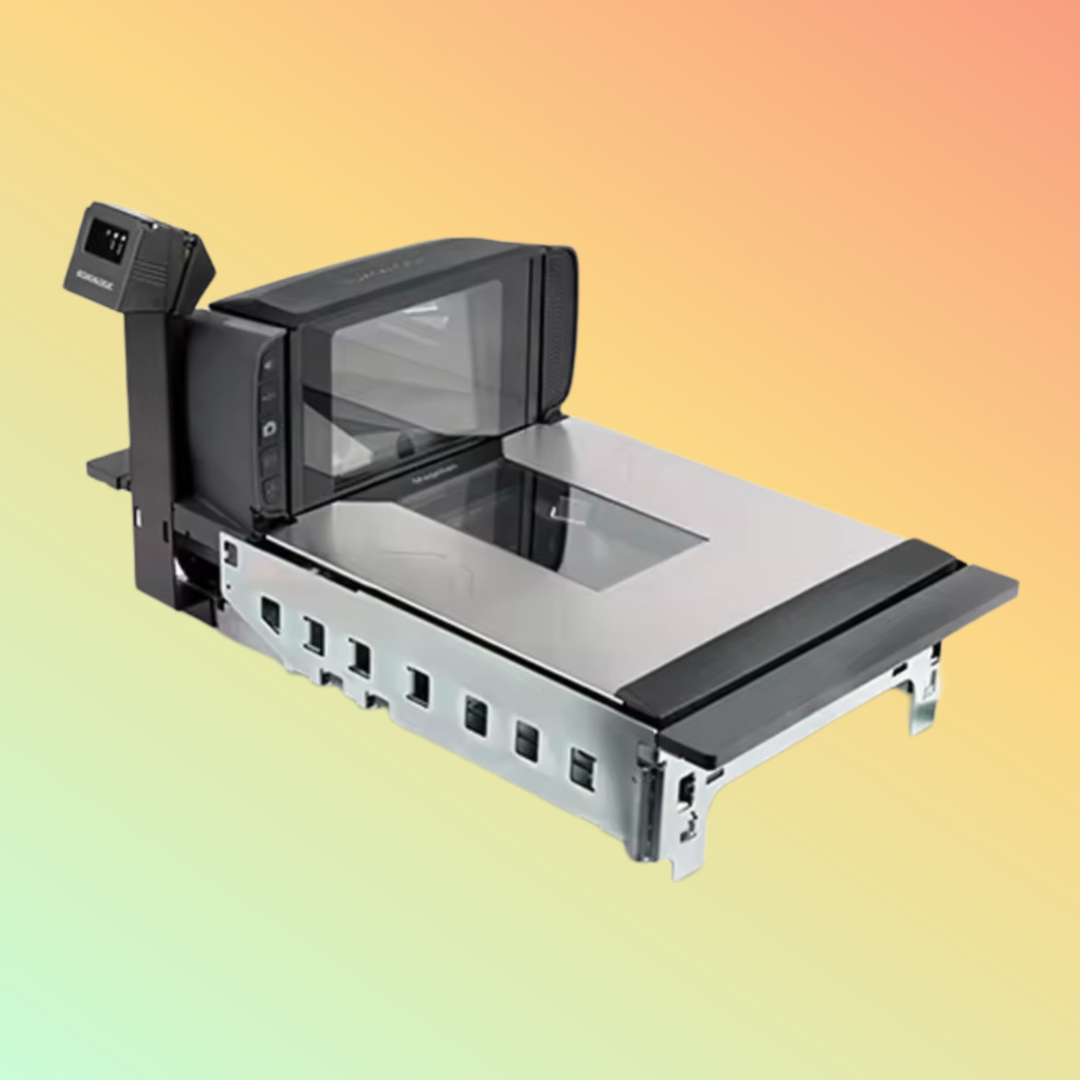 Efficient In-Counter Barcode Scanner with Built-In Scale
