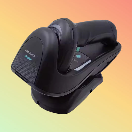 डेटालॉजिक क्विकस्कैन QBT2400 कॉर्डलेस 2D एरिया इमेजर बारकोड स्कैनर LED USB इंटरफ़ेस 1D स्कैन एलिमेंट ROHS प्रमाणित