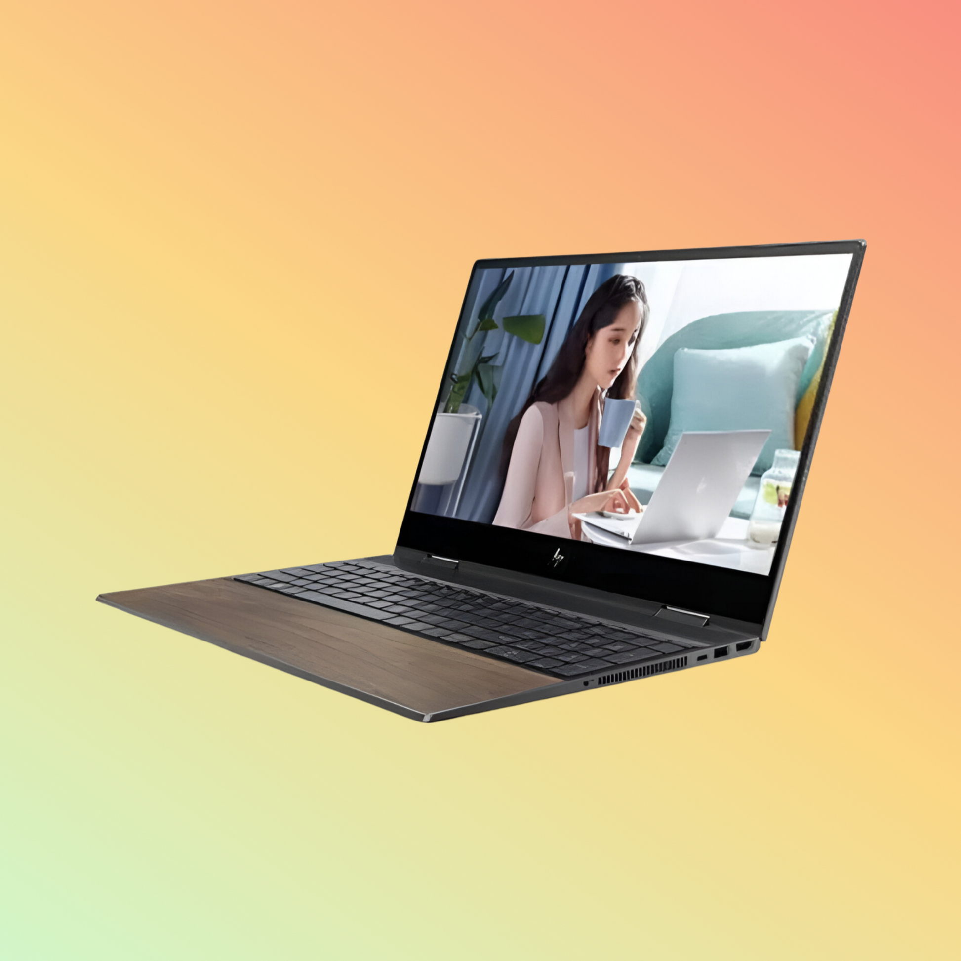 HP ENVY 15T-ED100, X360 लैपटॉप - i7-1165G7 - 16GB - 512GB SSD - Nvidia GeForce MX450 2GB - 15.6" FHD - टच