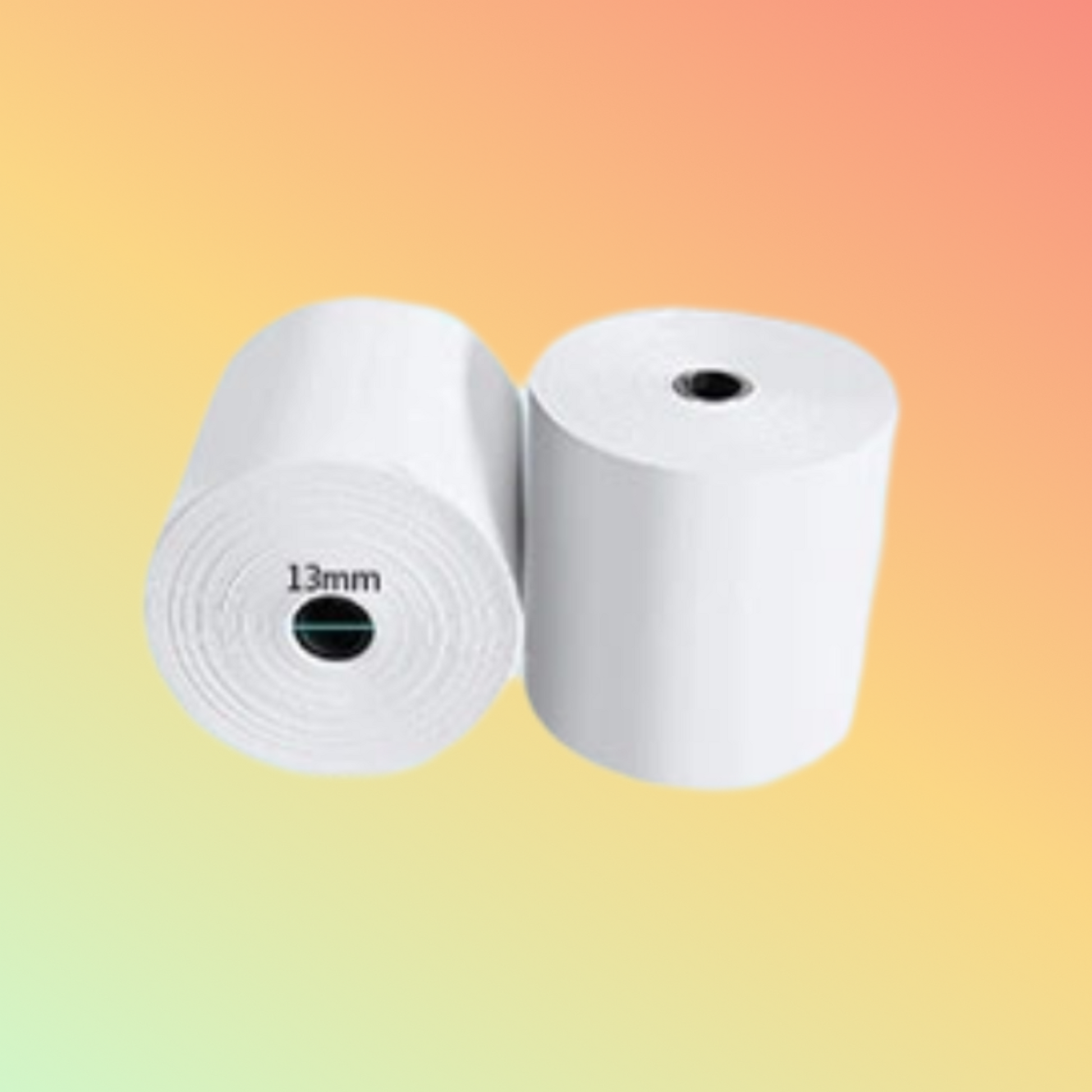 Customizable thermal paper rolls for various applications.