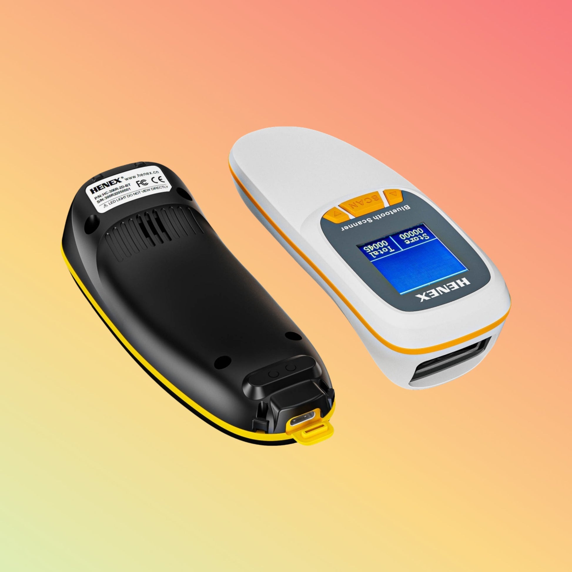 HENEX H300RD Pocket 2D Wireless Barcode Scanner