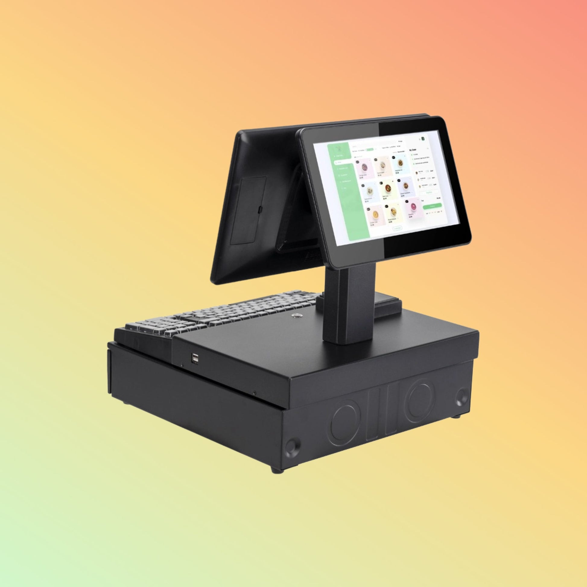 All-in-One POS Cash Register Computer Desktop Windows System