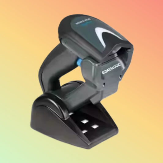 ماسح ضوئي محمول من Datalogic Gryphon GBT4100، اتصال لاسلكي، ماسح ضوئي خطي أحادي الأبعاد GS1، ماسح باركود