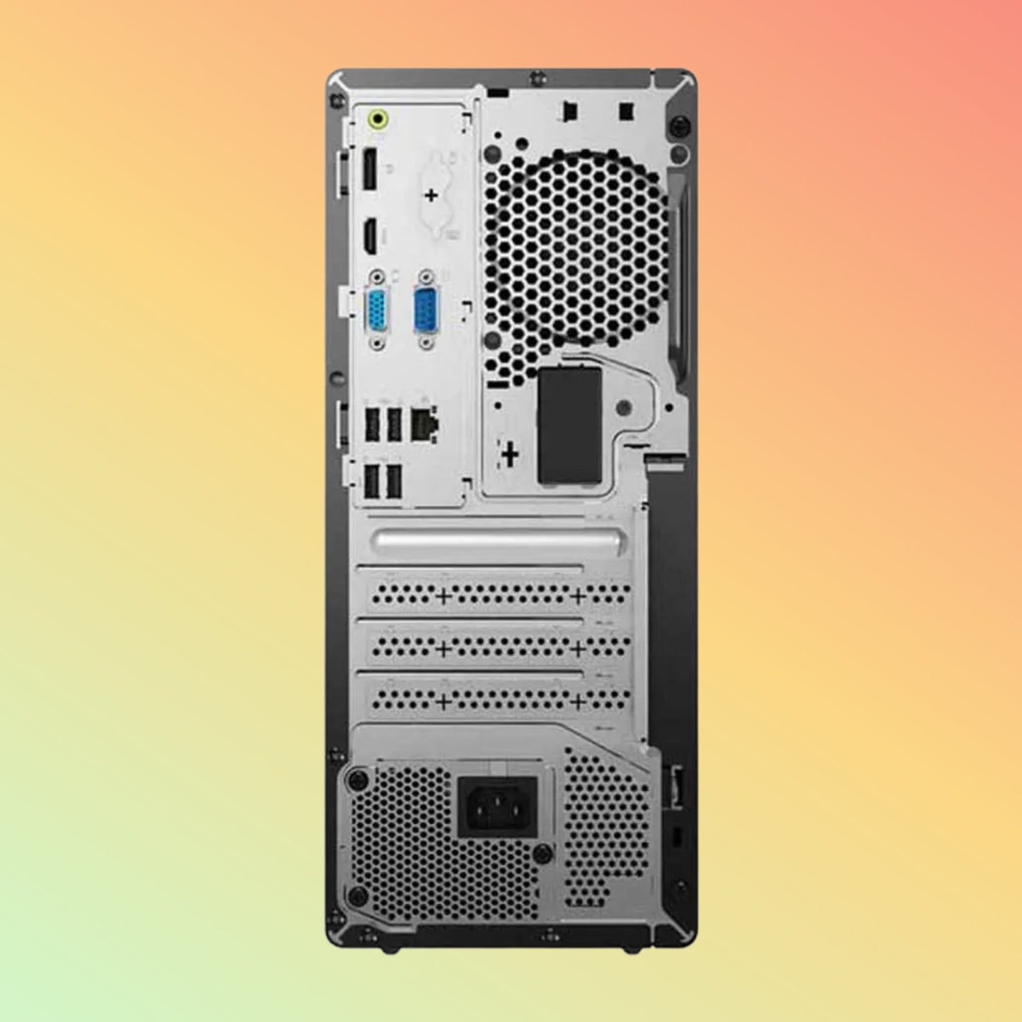 كمبيوتر مكتبي لينوفو ثينك سنتر نيو 50T - معالج i7-12700 من الجيل الثاني عشر، سعة 4 جيجابايت، وقرص صلب سعة 1 تيرابايت