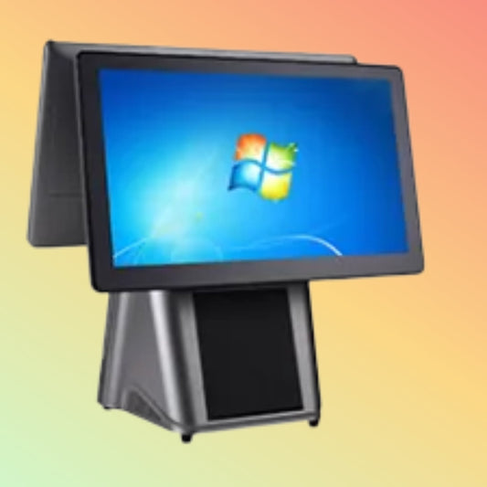 15.6'' Windows Dual Screen POS System with Touch & Thermal Printer