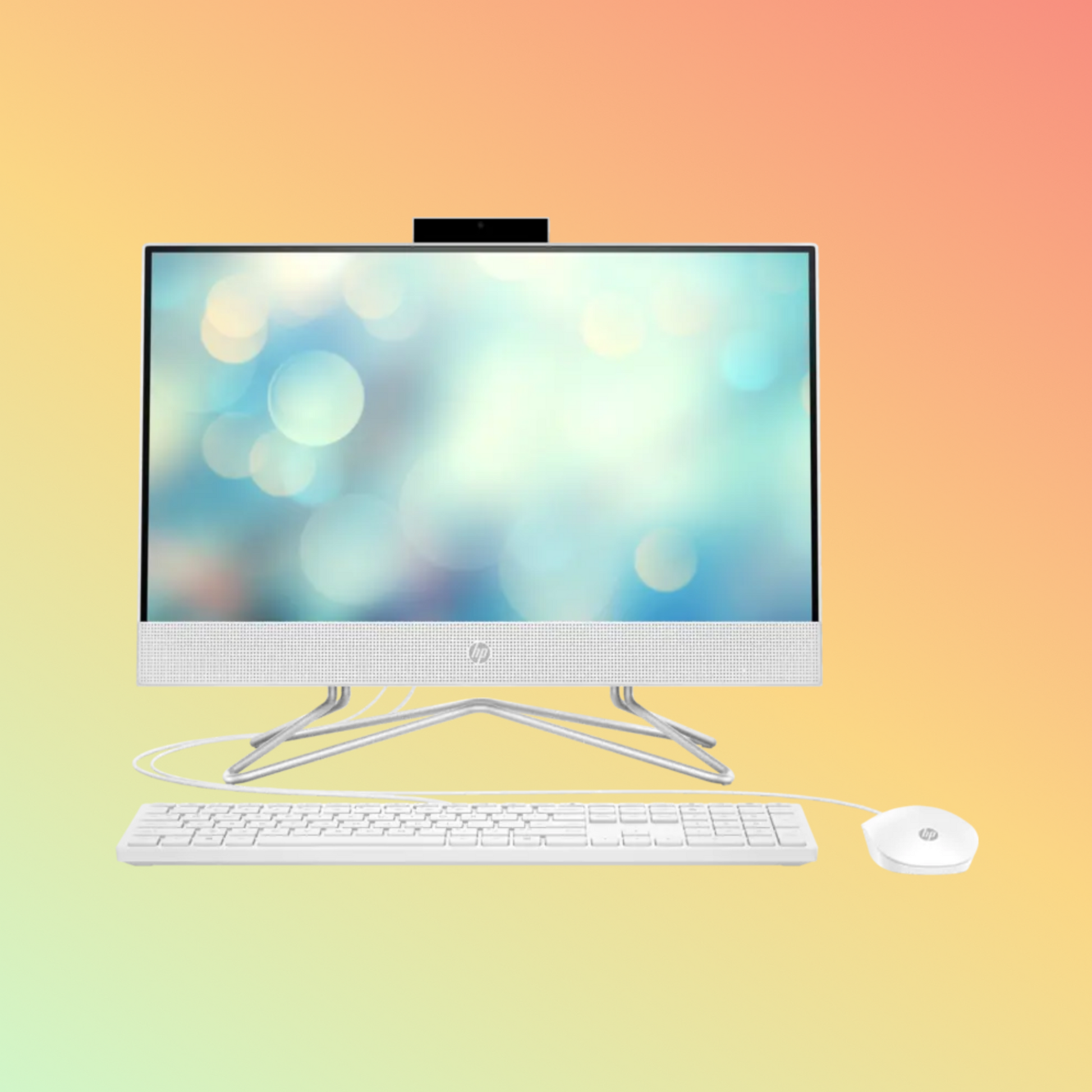 جهاز HP PAVILION 24-K1012NE الكل في واحد - معالج i7-11700T من الجيل الحادي عشر، سعة 16 جيجابايت، قرص صلب سعة 2 تيرابايت، بطاقة رسومات NVIDIA GeForce MX350 سعة 2 جيجابايت، شاشة 23.8 بوصة عالية الدقة