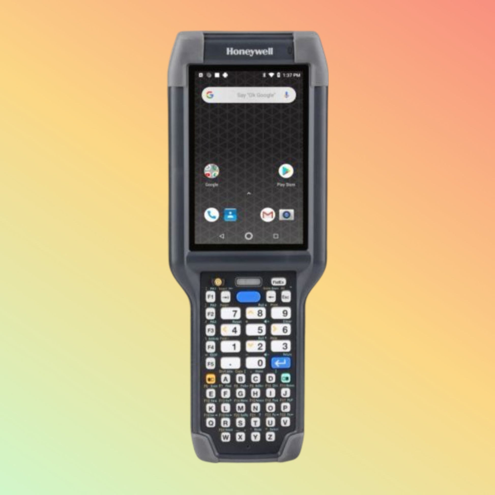 alt="Honeywell CK65 rugged handheld mobile computer"