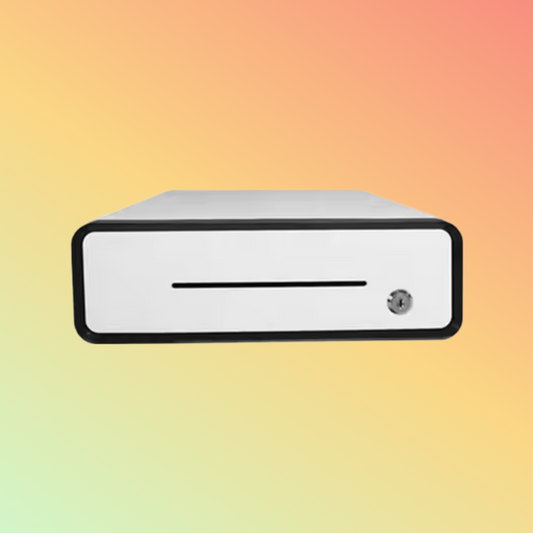 MAKEN 5 बिल 5 सिक्के धातु 3 लॉक मिनी कैश दराज सफेद Pos मशीन के लिए