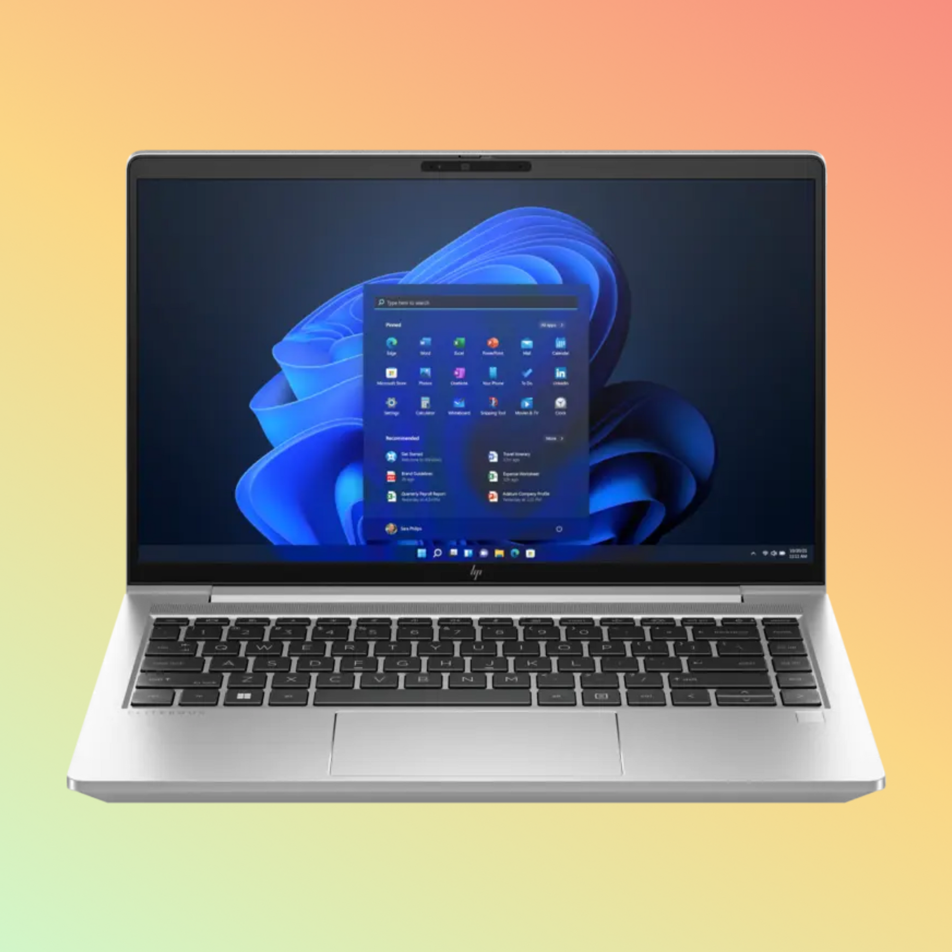 كمبيوتر محمول HP ENVY 16-AD0013DX - معالج AMD Ryzen 5-8640HS، سعة 8 جيجابايت، قرص SSD سعة 512 جيجابايت، شاشة 16 بوصة WUXGA Touch X360