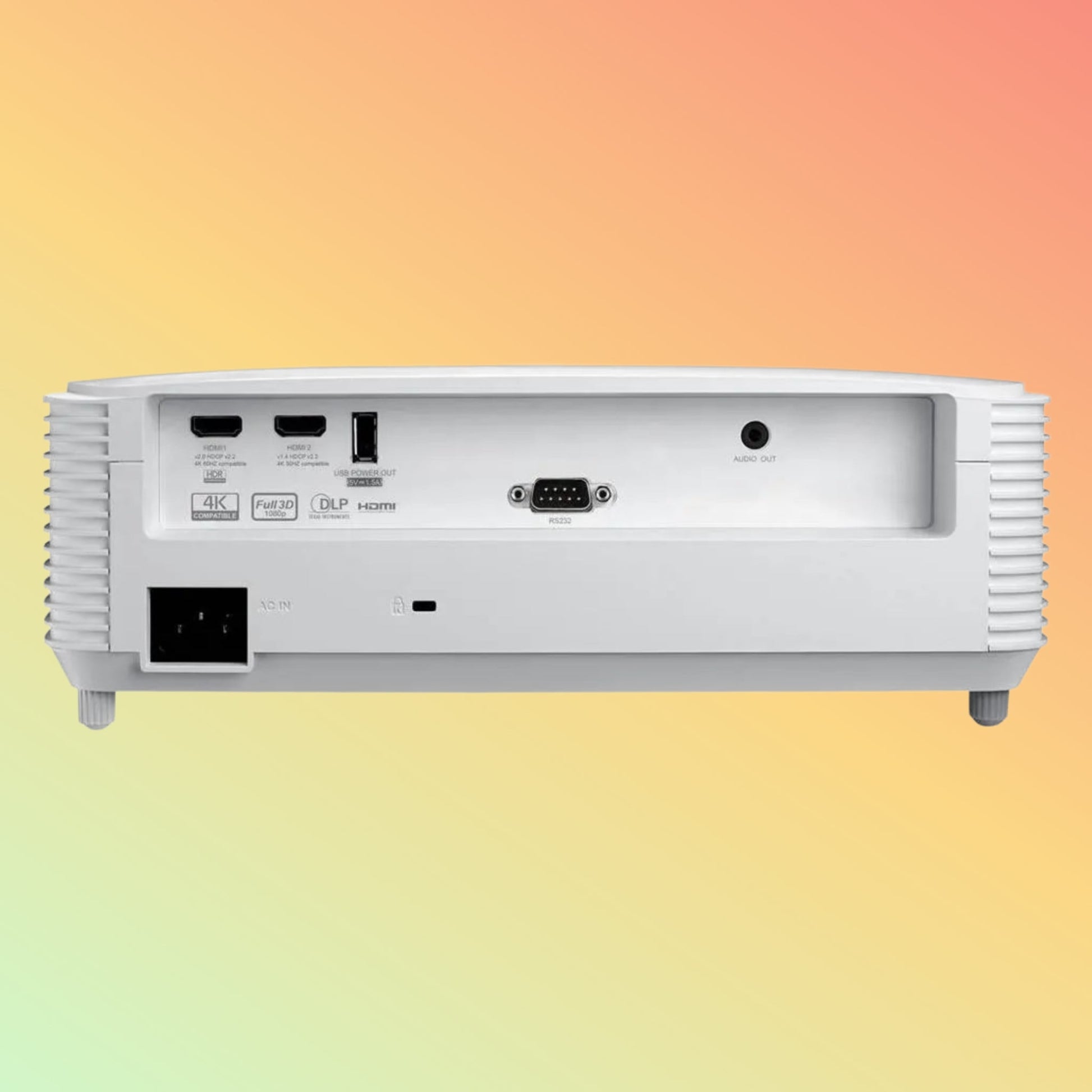 جهاز عرض OPTOMA HD29HLVx - 4,500 لومن، DLP، دقة 1080 بكسل كاملة الوضوح 1920x1080