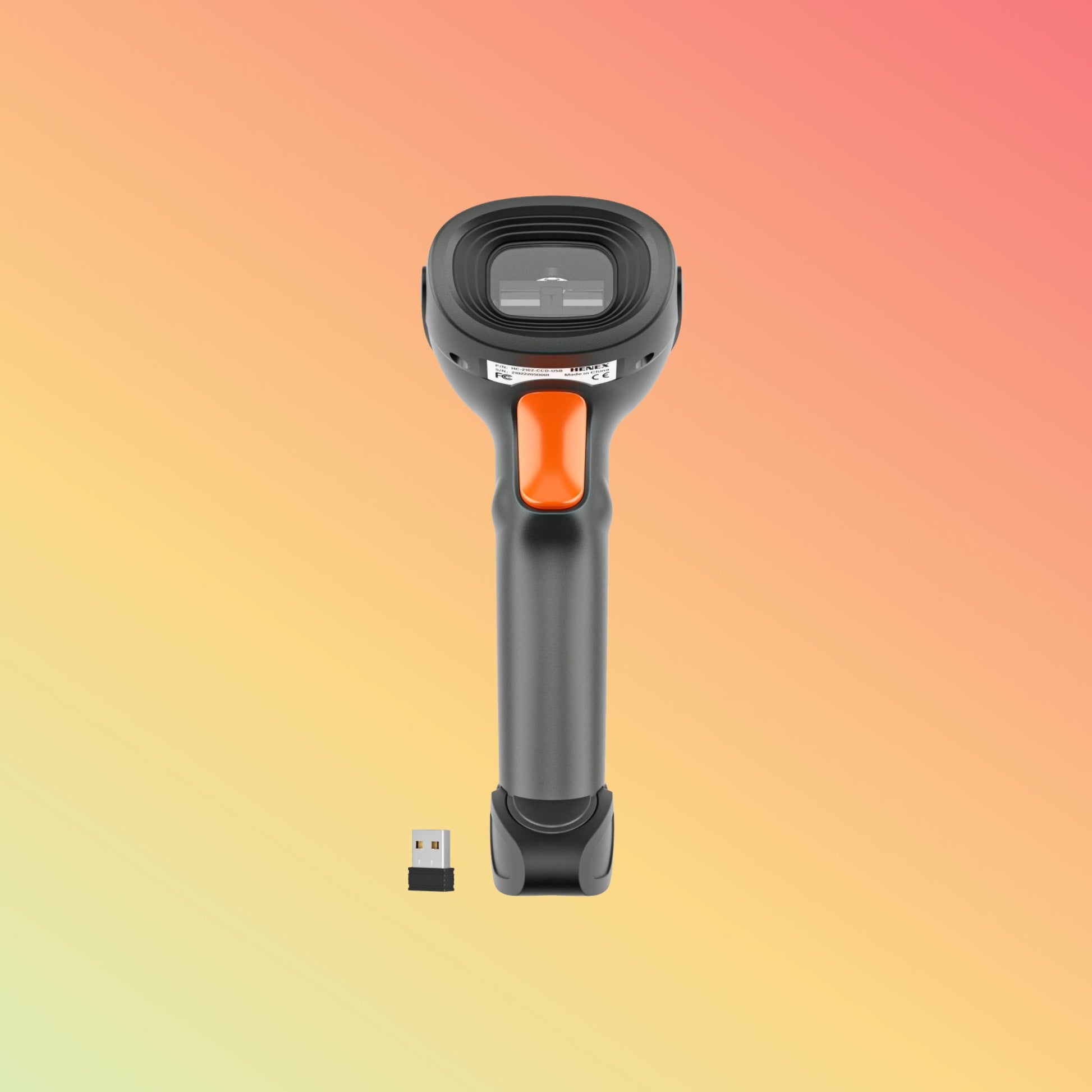HENEX HC-2102R CCD Wireless Barcode Scanner