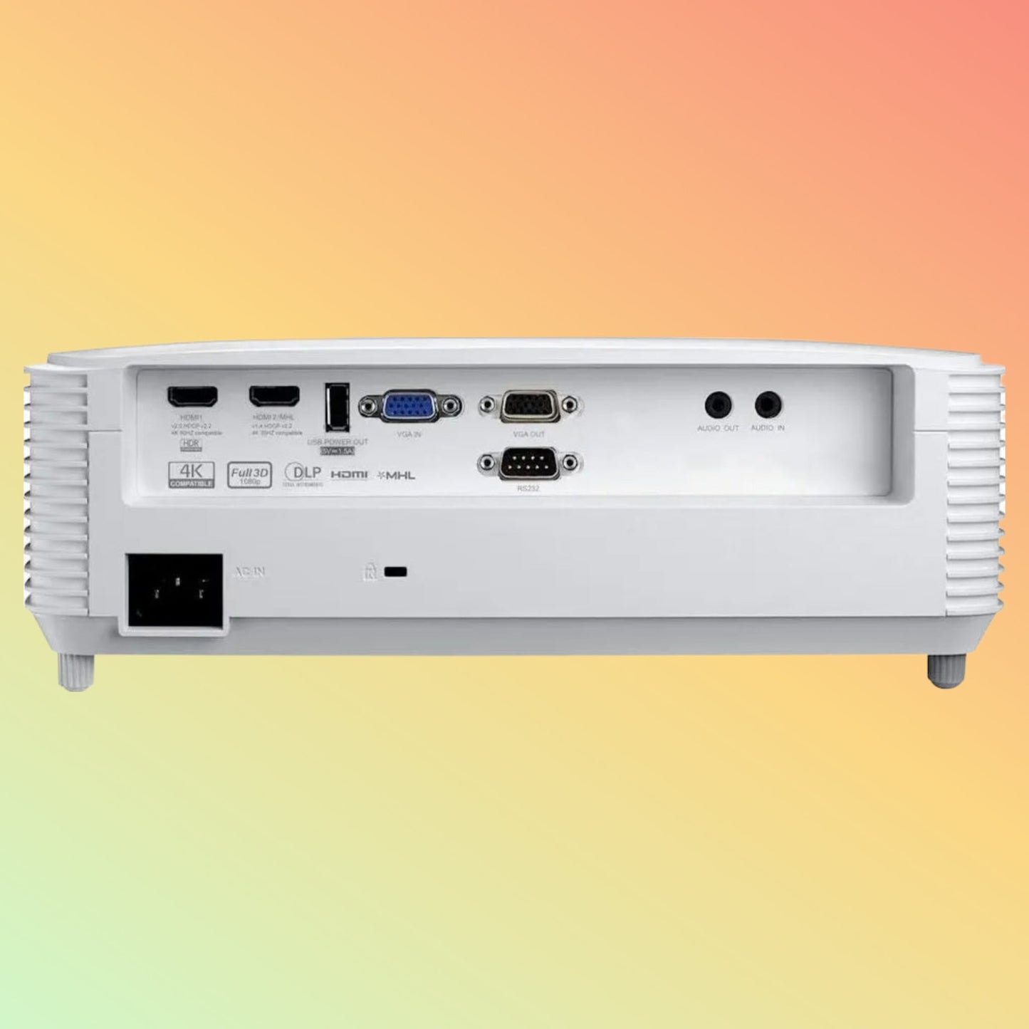 جهاز عرض Optoma HD29HSTX - 4000 لومن ANSI، DLP، دقة 1080 بكسل عالية الوضوح (1920x1080)
