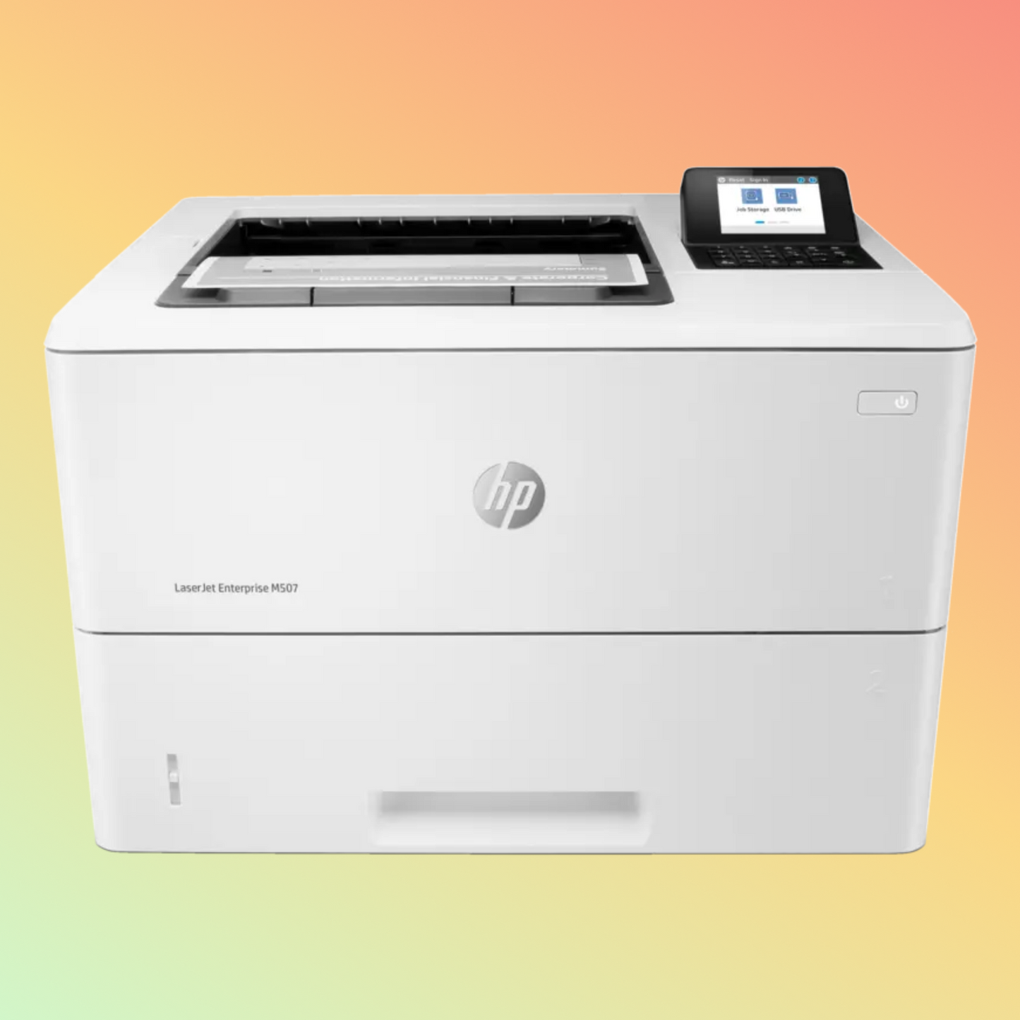 طابعة HP LaserJet Enterprise M507DN - A4، طباعة، 50 صفحة في الدقيقة، دقة 1200 × 1200 نقطة في البوصة، دورة عمل 150,000 صفحة