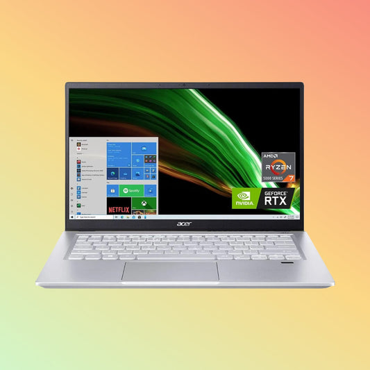 لابتوب الألعاب ACER SWIFT X - معالج AMD Ryzen 7 5800U
