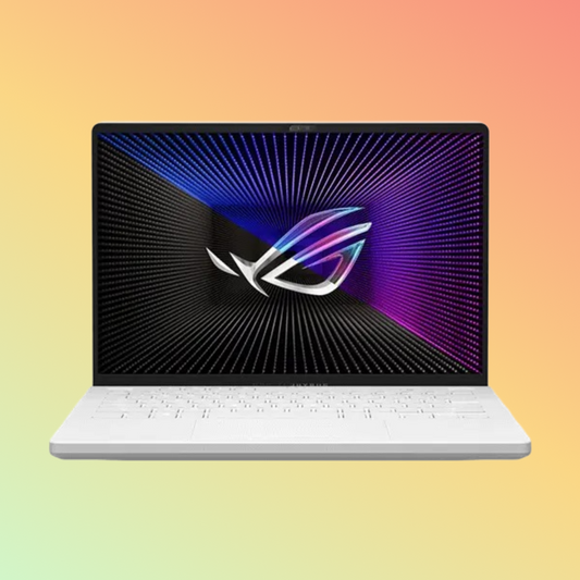 كمبيوتر محمول للألعاب ASUS ROG ZEPHYRUS G14 GA402RJ-L4211W - معالج AMD Ryzen 7-6800HS، سعة 16 جيجابايت، قرص SSD سعة 512 جيجابايت، شاشة 14 بوصة عالية الدقة