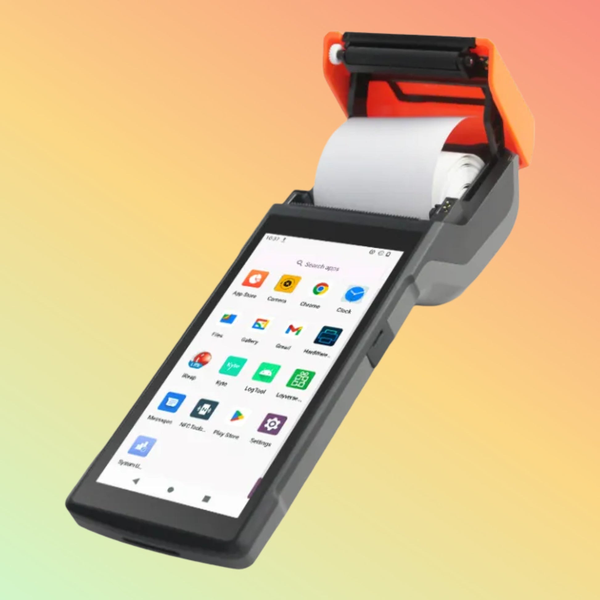 4-Core WiFi BT 4.0 58mm POS Terminal with Receipt Printer & Scanner