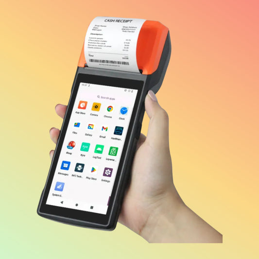 4-Core WiFi BT 4.0 58mm POS Terminal with Receipt Printer & Scanner