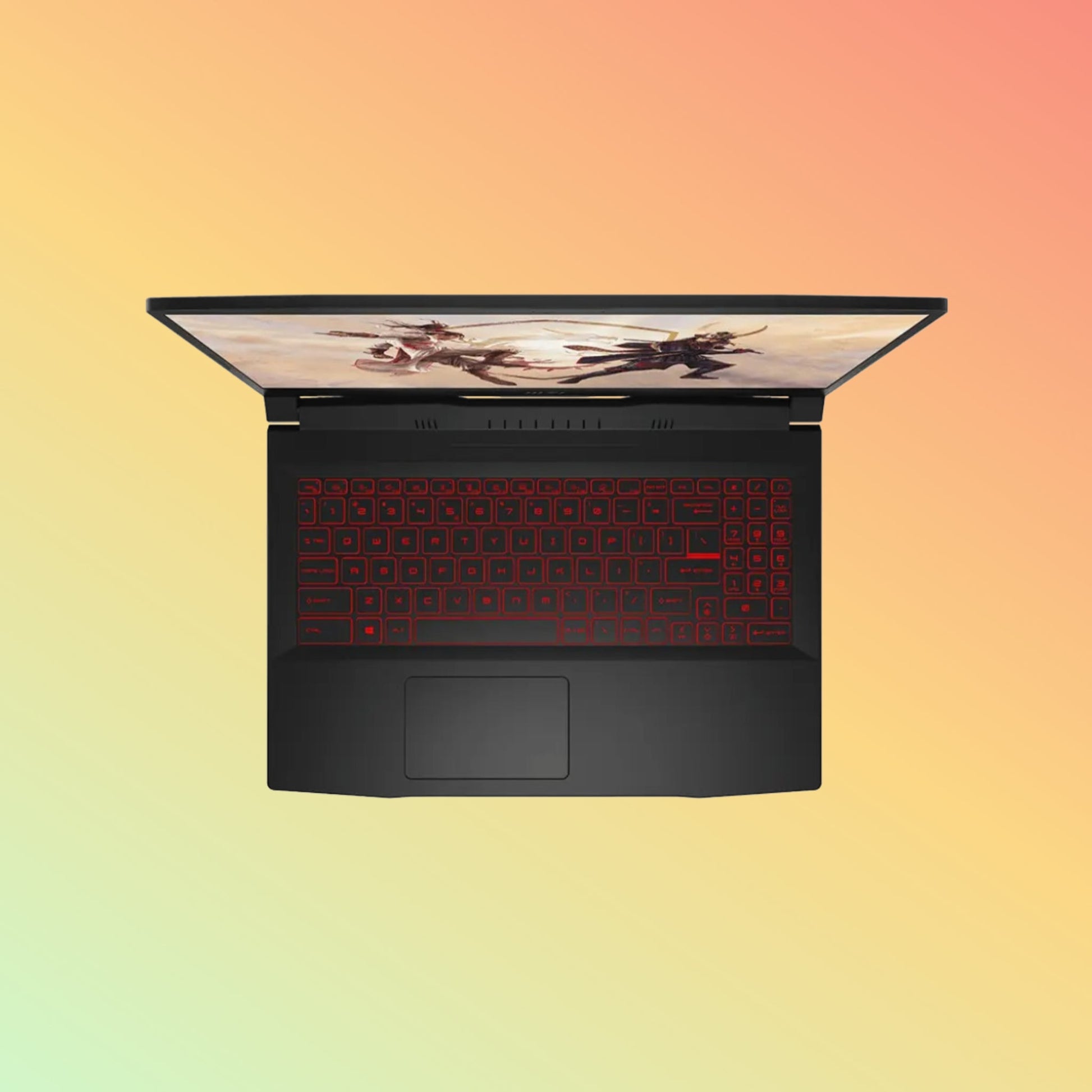MSI GF63-10UC-439 गेमिंग लैपटॉप - 10वीं पीढ़ी i7-10750H 8GB, 512GB SSD, NVIDIA GEFORCE RTX 3050 4GB, 15.6" FHD