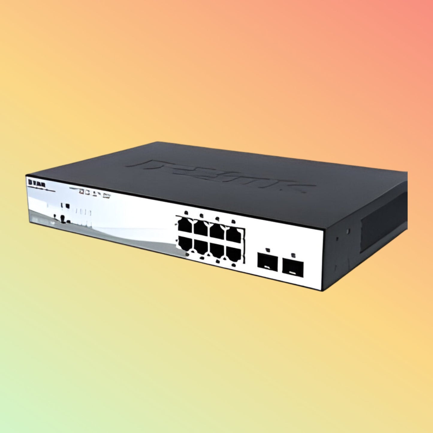 alt="D-Link DGS-1210-10P 8-Port POE Switch, ideal for small businesses"