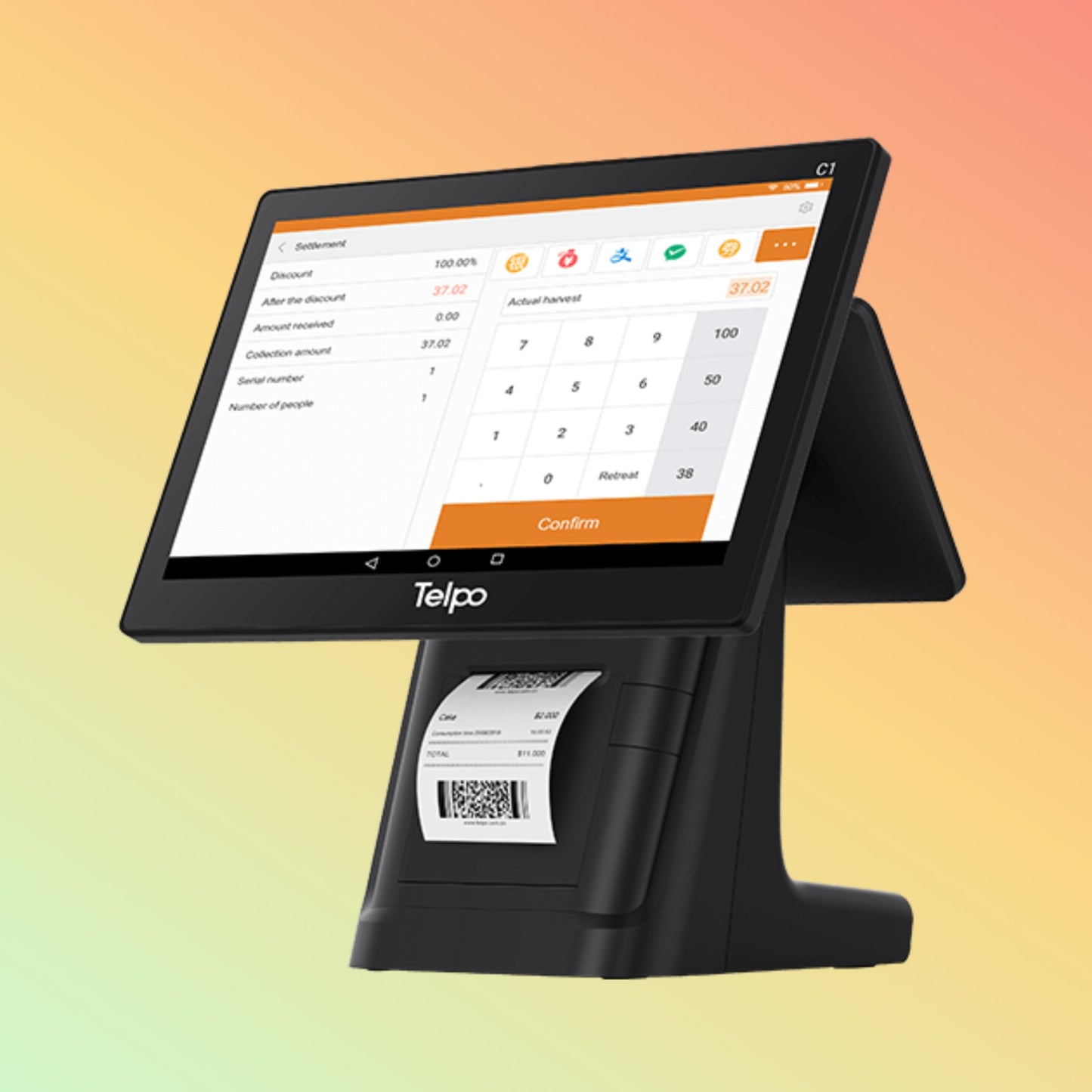 Telpo C1 Pro Android Cash Register
