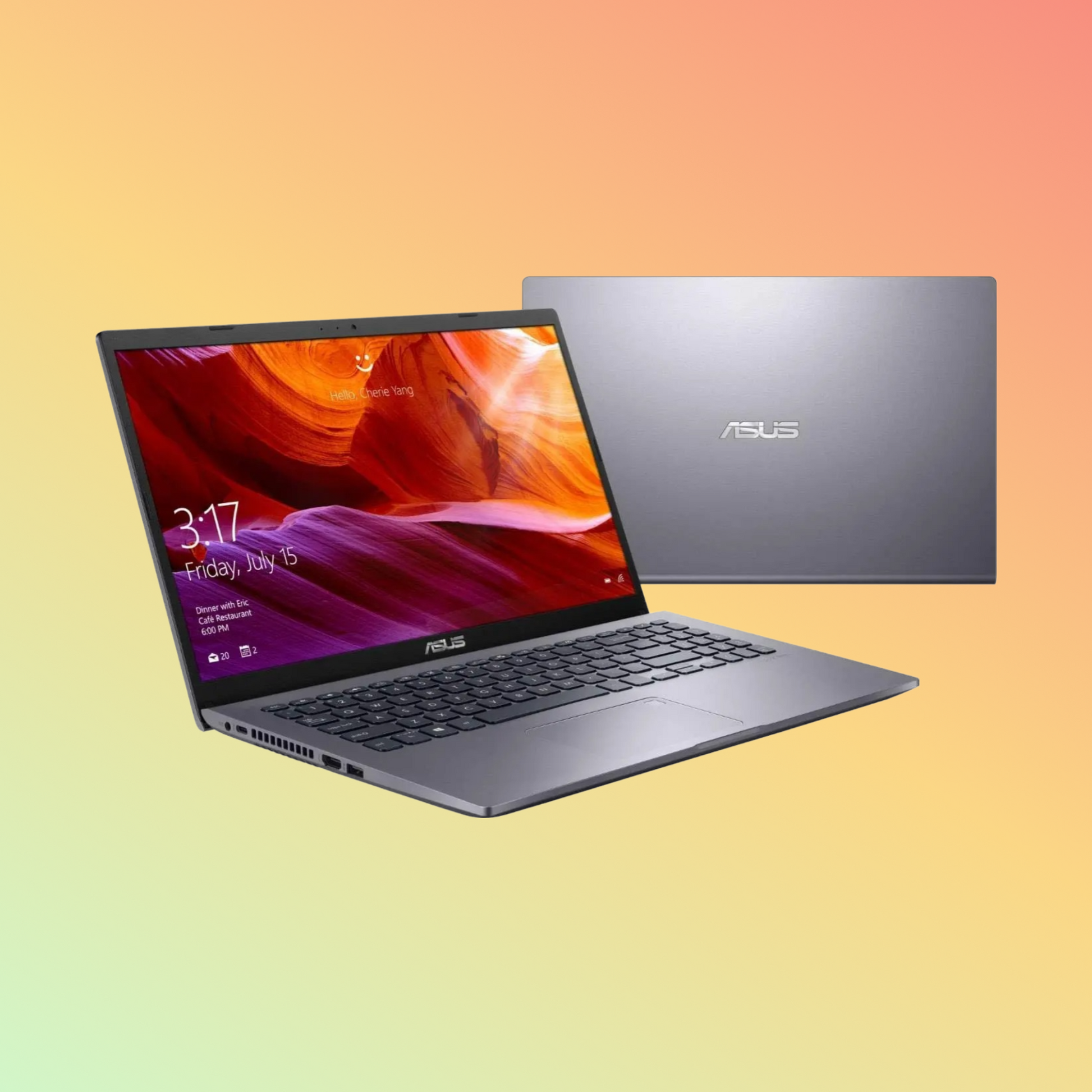 لابتوب ASUS ExpertBook P1510CJA - معالج i7-1065G7 من الجيل العاشر، وذاكرة وصول عشوائي (RAM) سعة 12 جيجابايت، وقرص SSD سعة 512 جيجابايت، وشاشة 15.6 بوصة عالية الدقة بالكامل