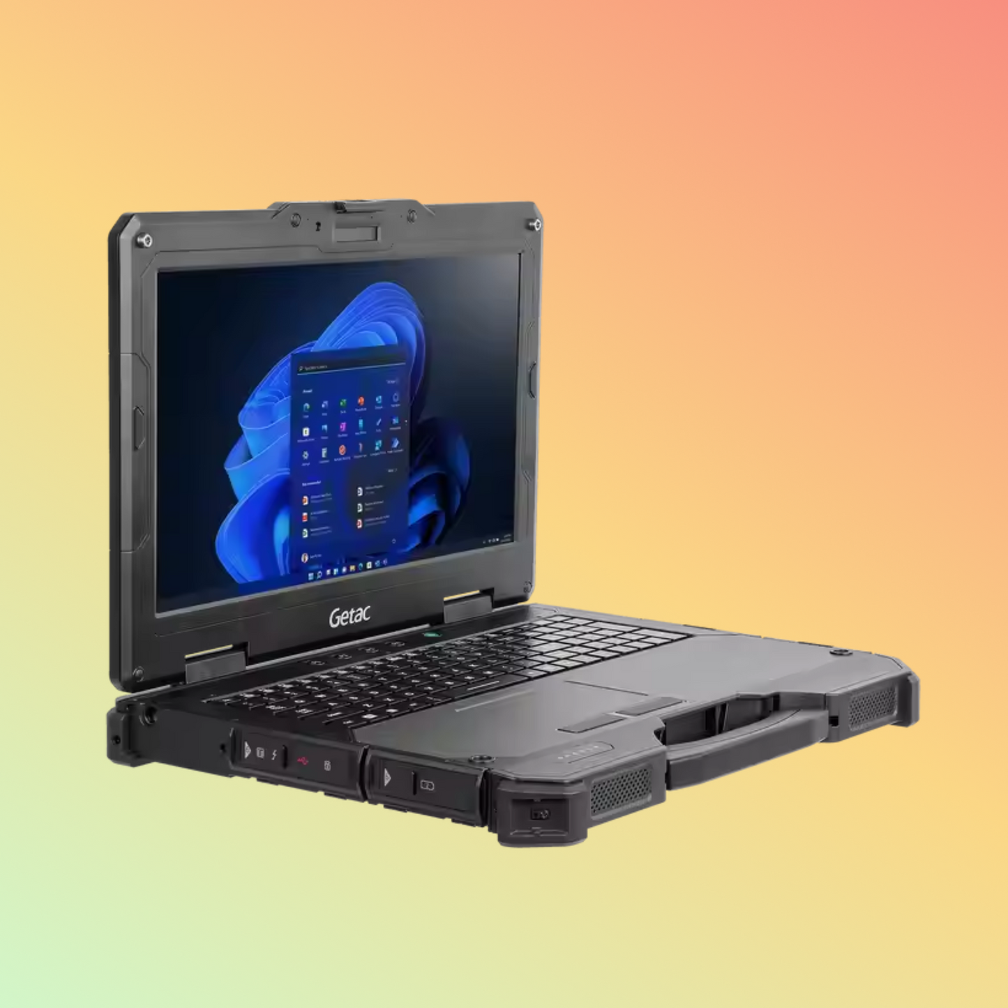 Getac X600 - 11th generation H-Series processor Win notebook with a 15.6" full HD display with 1,000 nits IP66