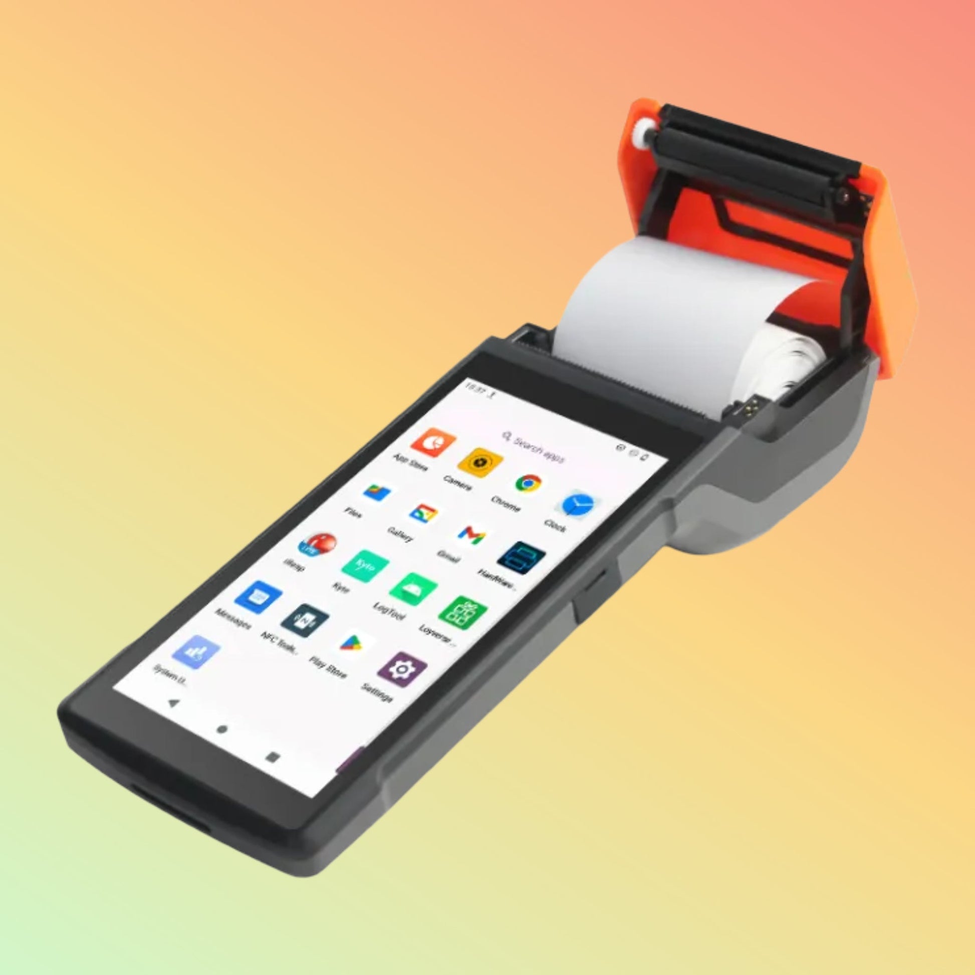 4-Core WiFi BT 4.0 58mm POS Terminal with Receipt Printer & Scanner