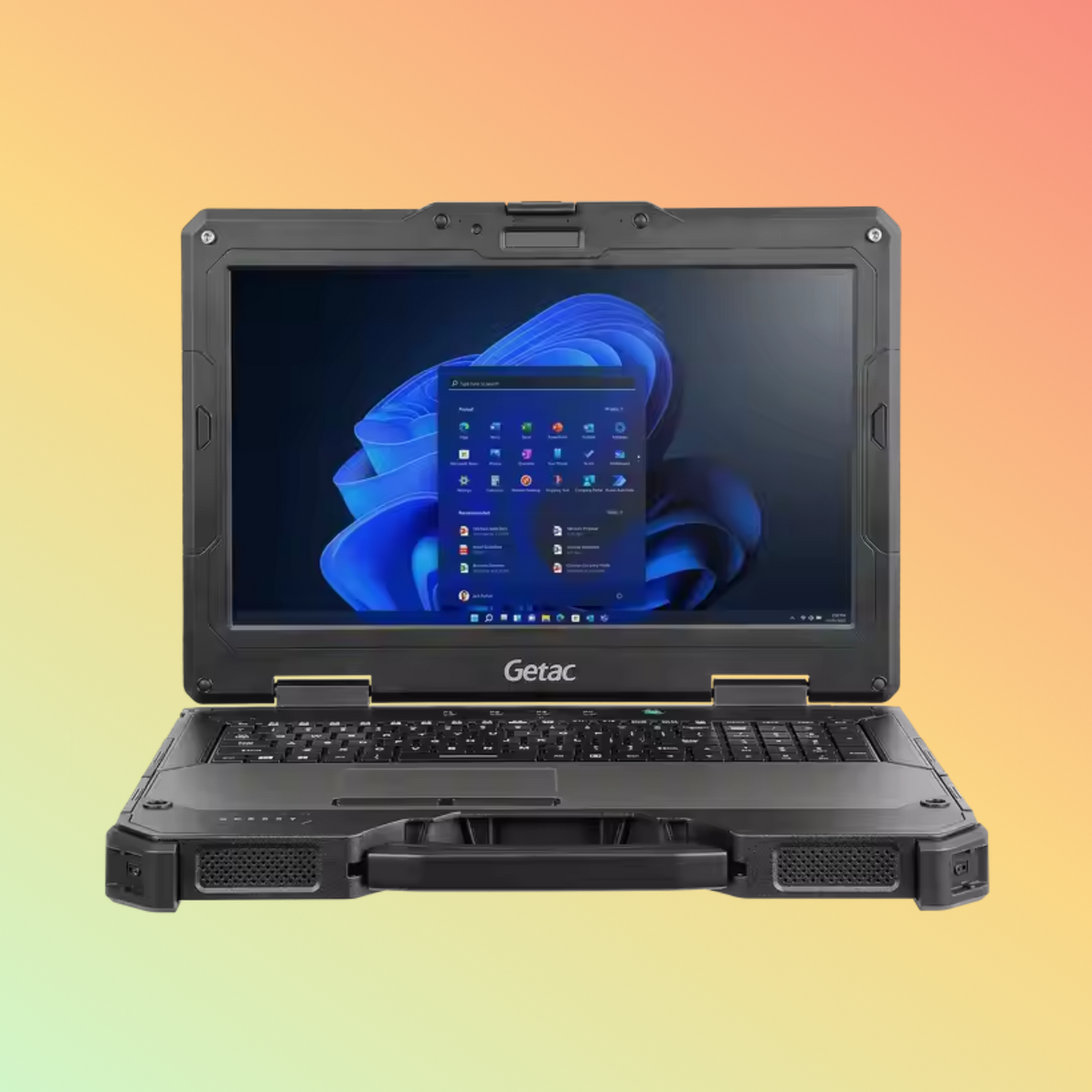 Getac X600 - 11th generation H-Series processor Win notebook with a 15.6" full HD display with 1,000 nits IP66