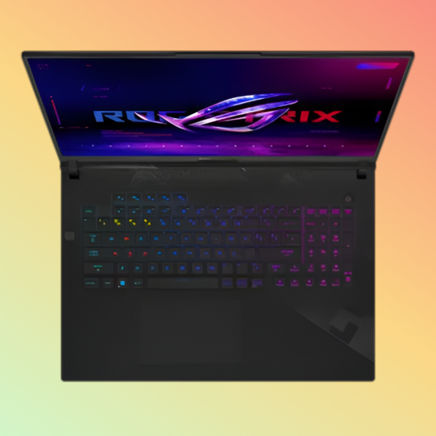 كمبيوتر محمول للألعاب ASUS ROG STRIX G16 G614JVR-I9161G (2024) - معالج i9-14900HX من الجيل الرابع، وذاكرة وصول عشوائي (RAM) سعة 16 جيجابايت، ومحرك أقراص صلبة سعة 1 تيرابايت SSD، وبطاقة رسومات NVIDIA GeForce RTX 4060 8G8، وشاشة 16 بوصة بدقة WUXGA
