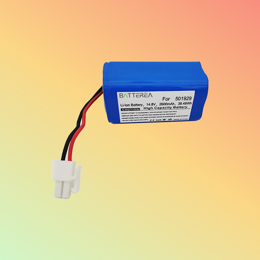 Batterea battery replacement for Zaco V3sPro V4 V5sPro V5x V80 V85 replaces 501929 14.4V 2600mAh