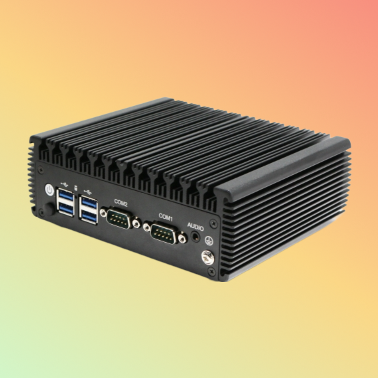 Matsuda POS Fanless Design Desktop Firewall Mini PC