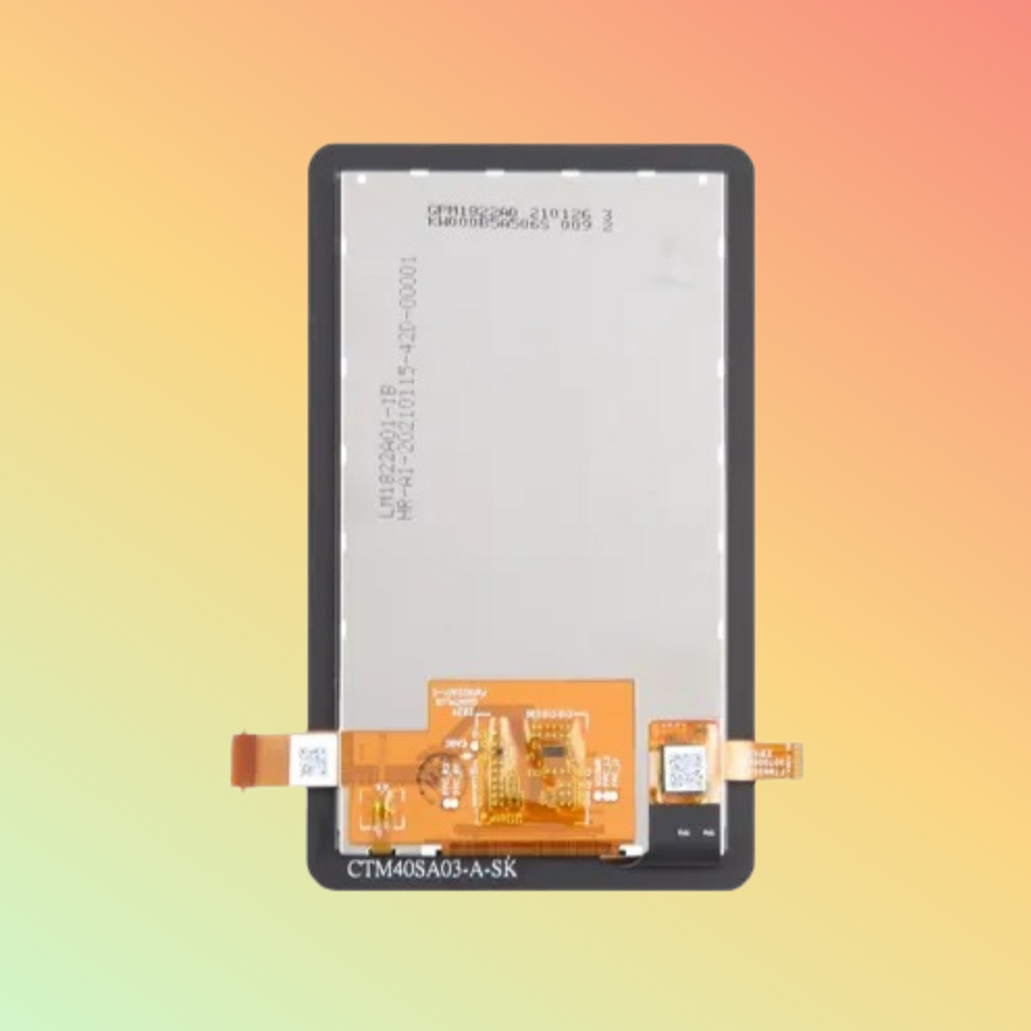 LCD with Touch Screen Replacement for Intermec CK65